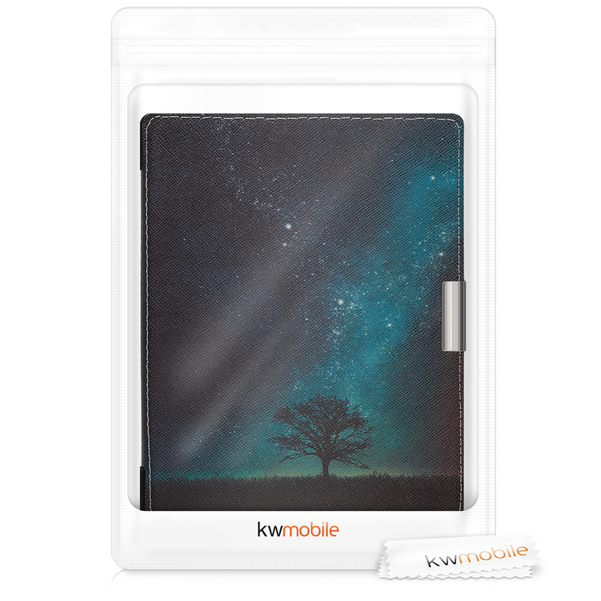 Flip pouzdro na čtečku Kobo Aura Edition 1 Cosmic Nature se stojánkem
