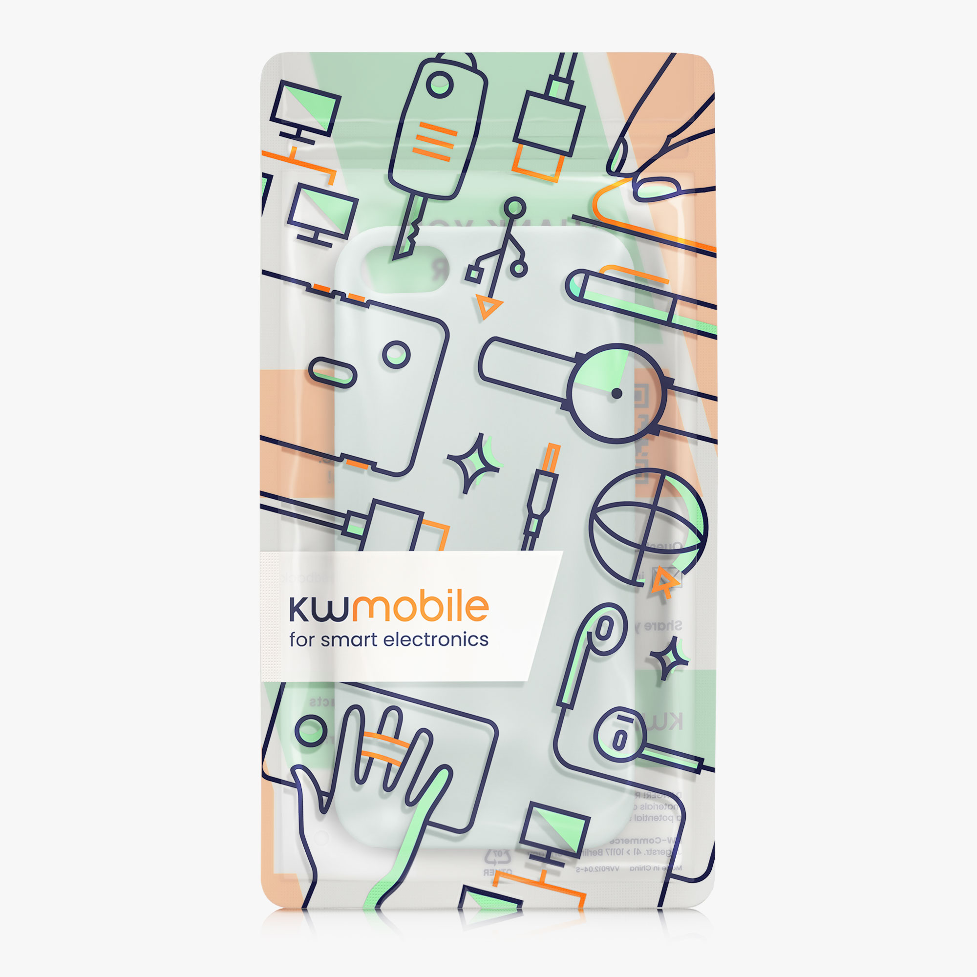 Silikonový kryt kwmobile pro Apple iPhone SE (1.Gen 2016) / iPhone 5 / iPhone 5S