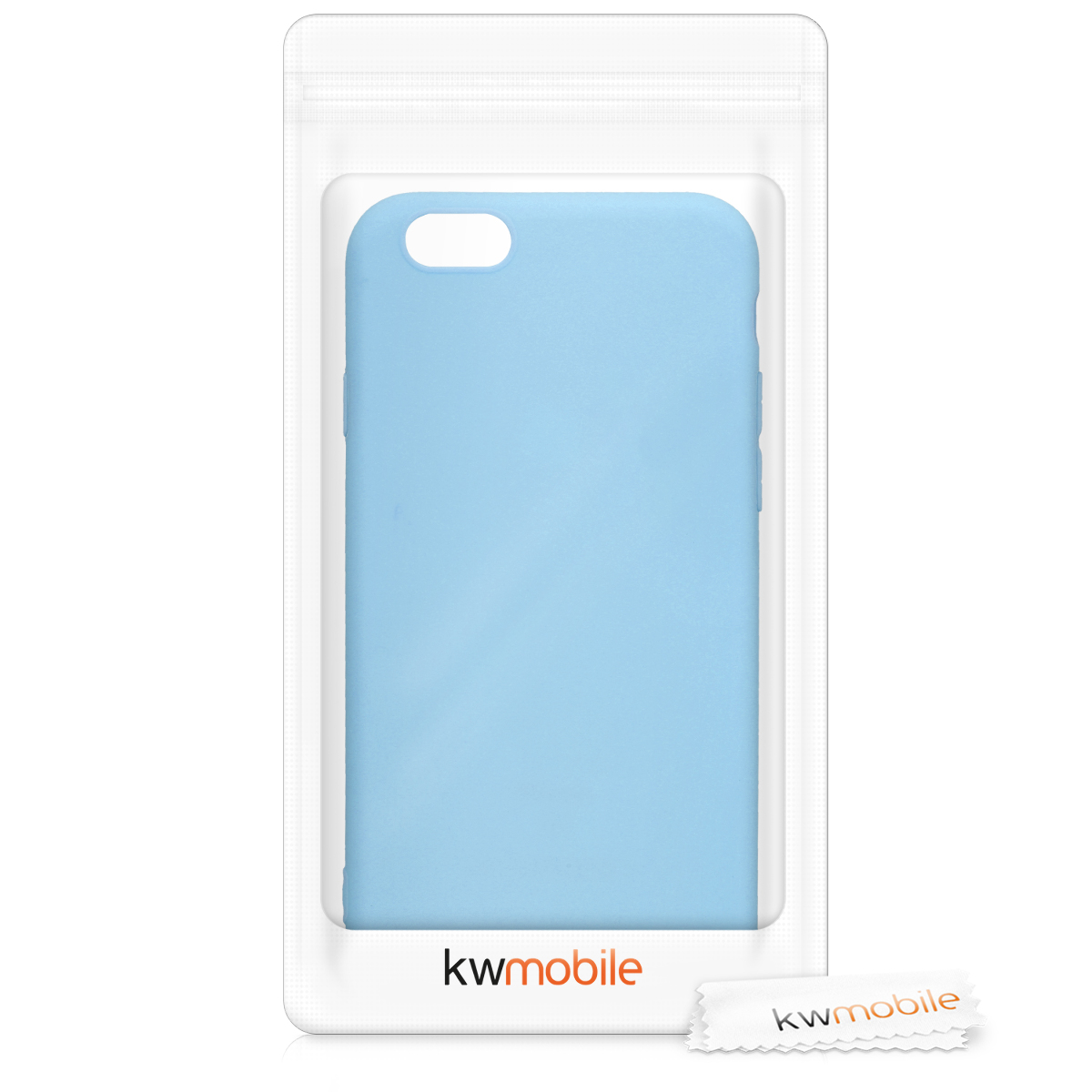 Silikonový kryt kwmobile pro Apple iPhone 6 / 6S - modrá