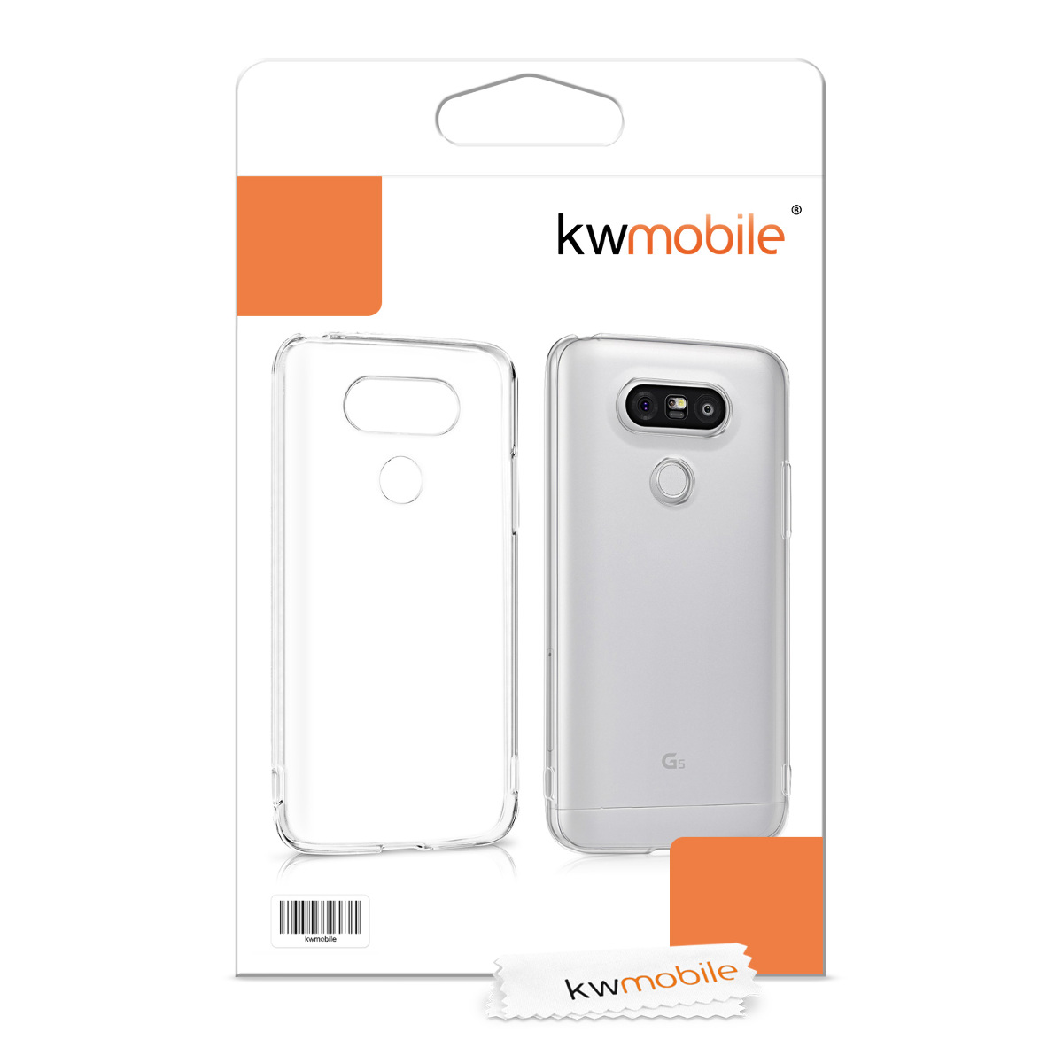 Průhledný kryt na mobil LG G5 / G5 SE kwmobile TPU transparentní