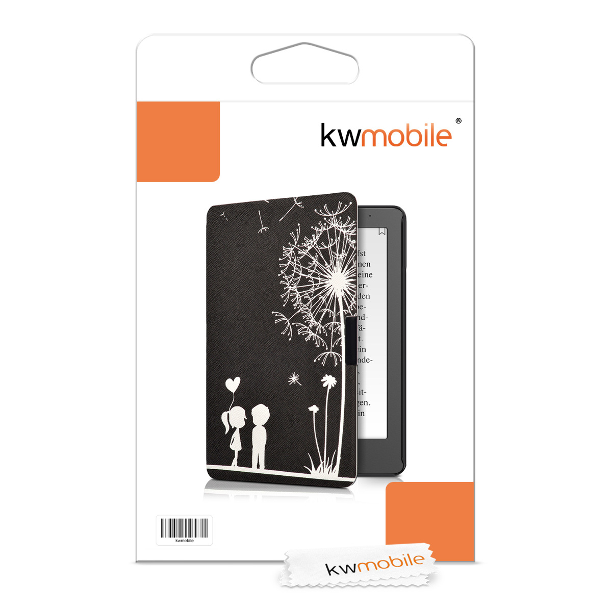 Flip pouzdro na čtečku Kobo Aura Edition 2 Dandelion Love se stojánkem