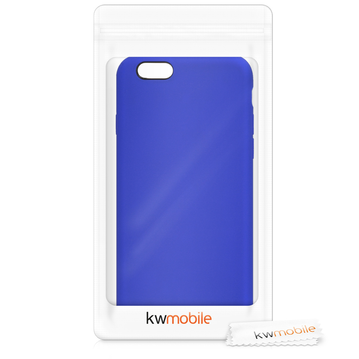 Silikonový kryt kwmobile pro Apple iPhone 6 / 6S - modrá