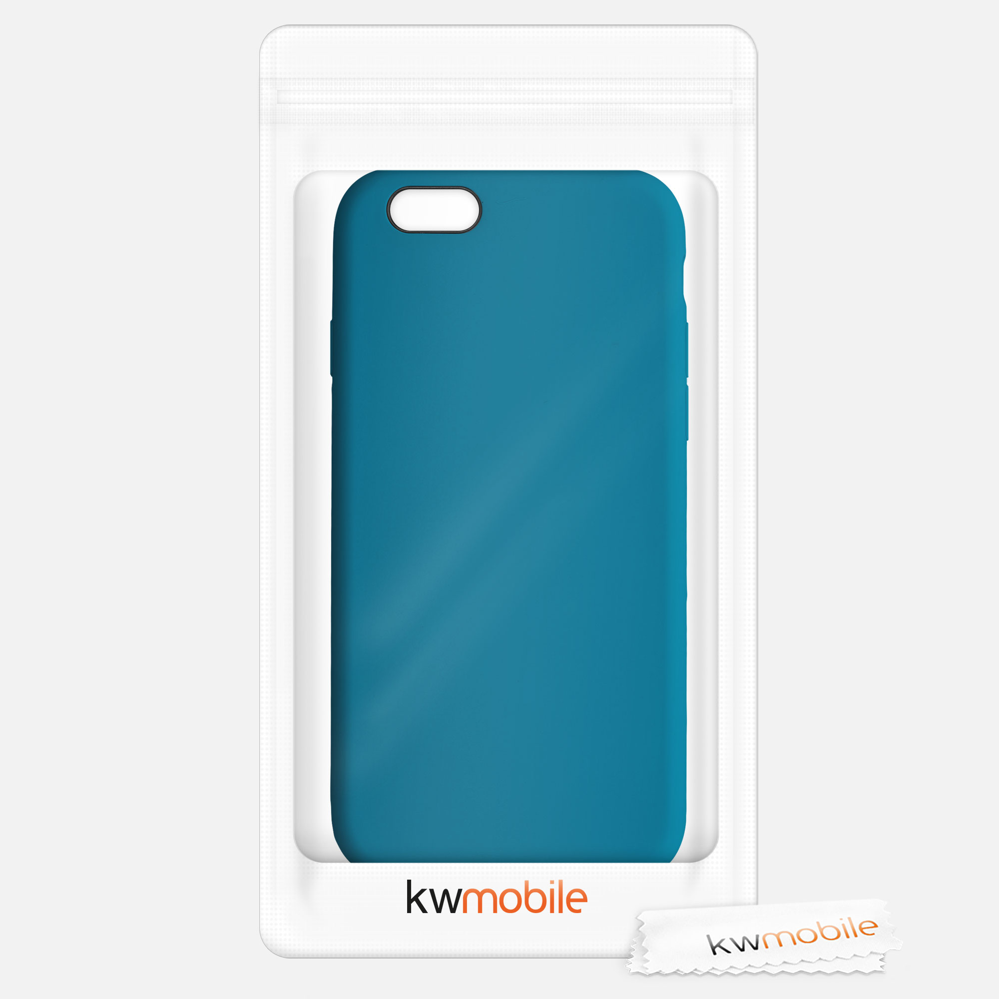 Silikonový kryt kwmobile pro Apple iPhone 6 / 6S - modrá