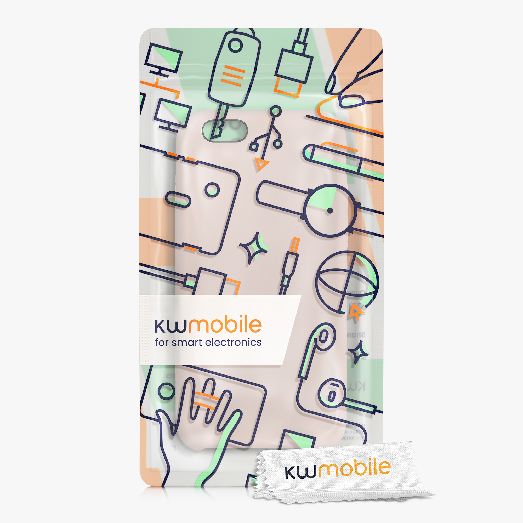 Silikonový kryt kwmobile pro Apple iPhone 6 / 6S