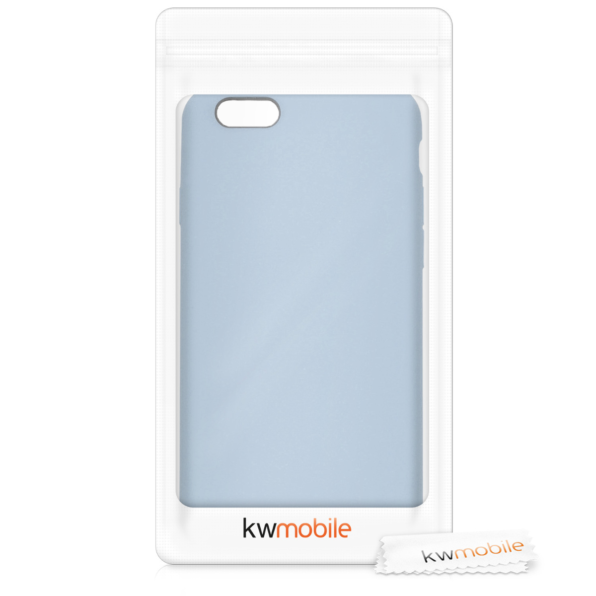 Silikonový kryt kwmobile pro Apple iPhone 6 / 6S - modrá