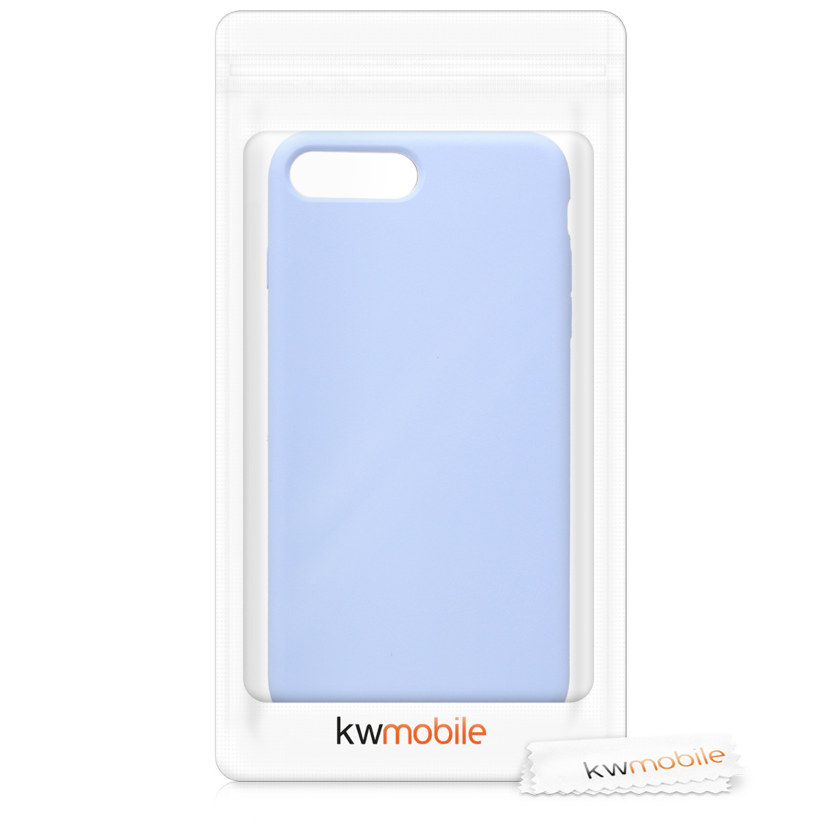 Silikonový kryt kwmobile pro Apple iPhone 7 Plus / iPhone 8 Plus - modrá