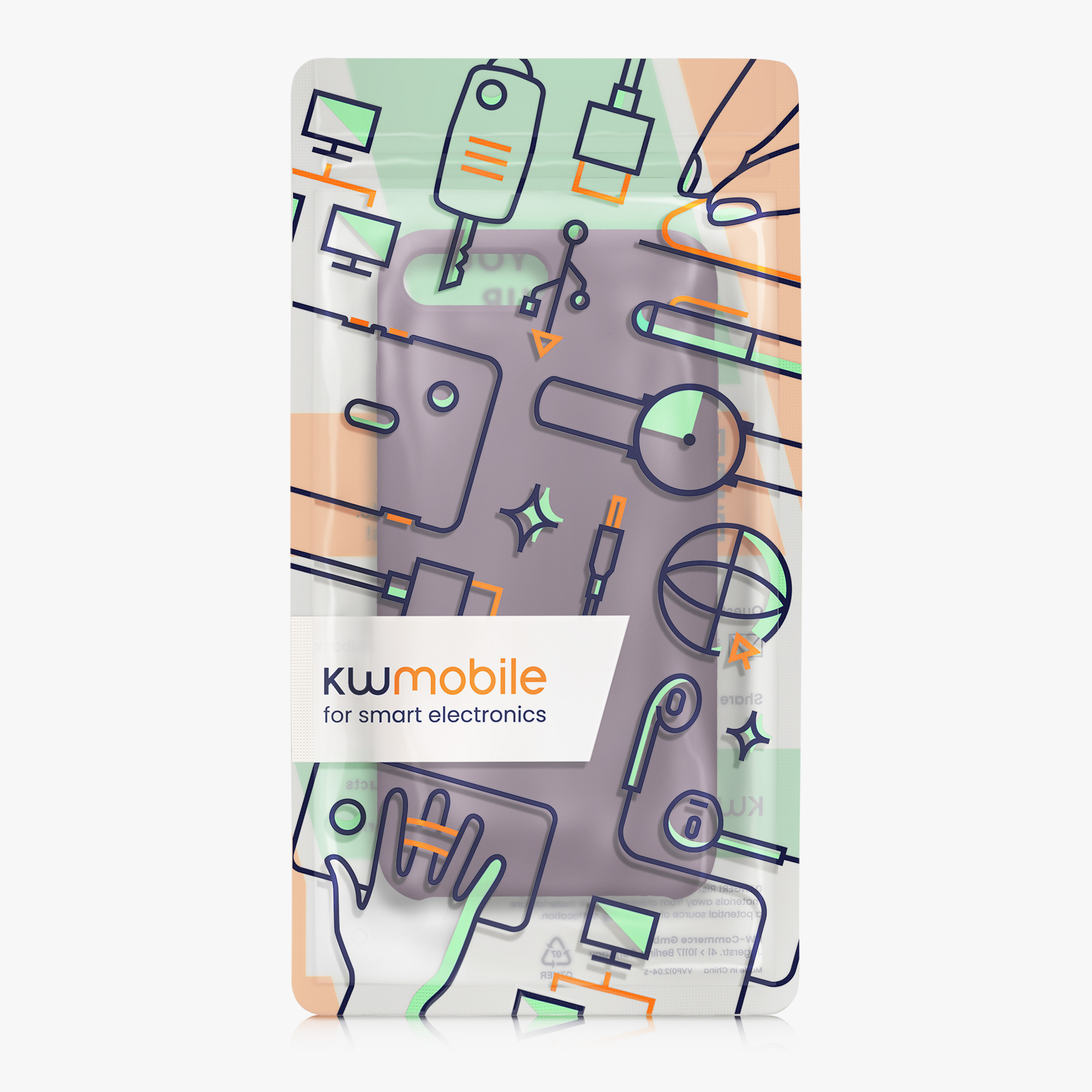 Silikonový kryt kwmobile pro Apple iPhone 7 Plus / iPhone 8 Plus