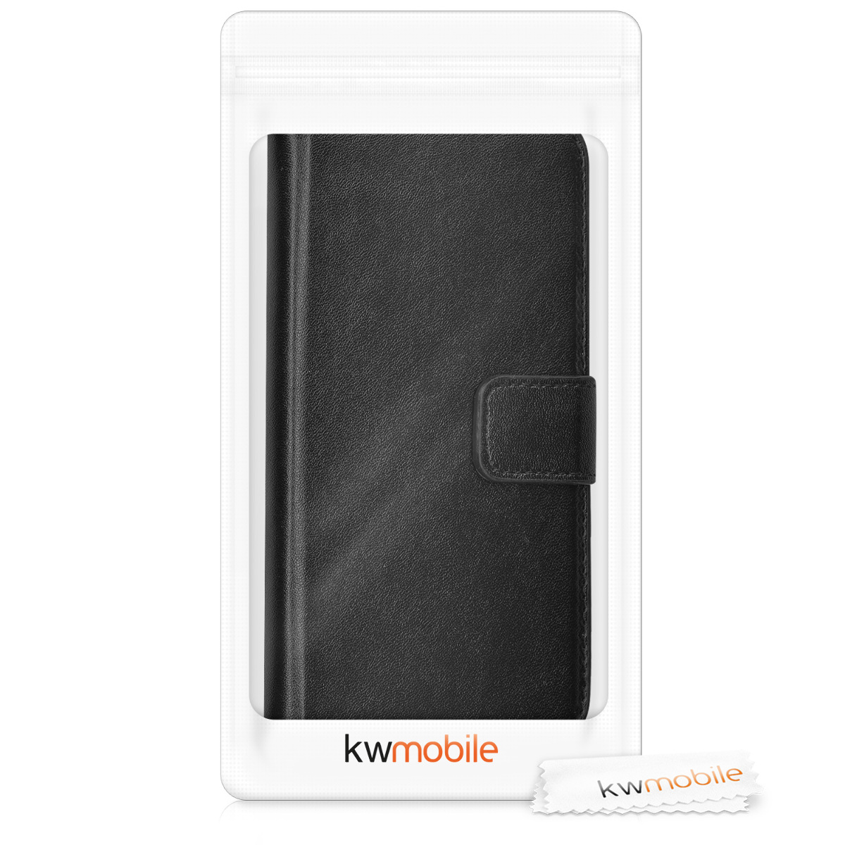 Flip pouzdro na mobil Galaxy Xcover 4 / 4S kwmobile peněženkové černý