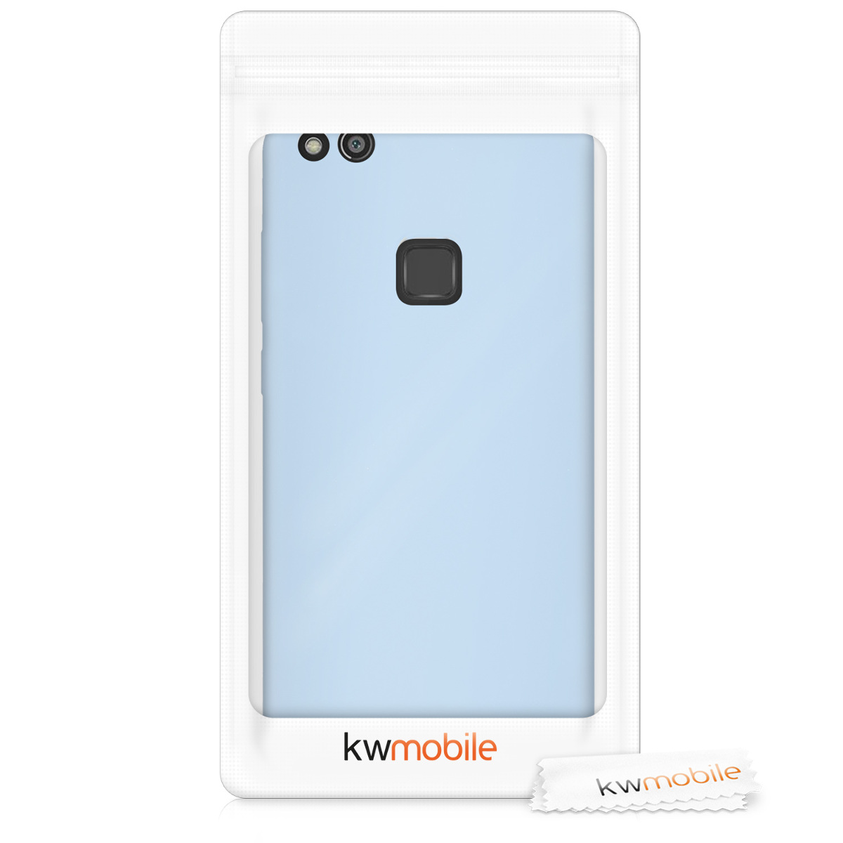 Kryt kwmobile pro Huawei P10 Lite, matná světle modrá