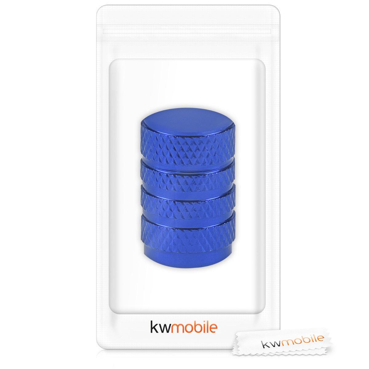 Kovové čepičky ventilků kwmobile pro auto, kolo a motocykl - set of 5 tire stem car wheel dustproof cap