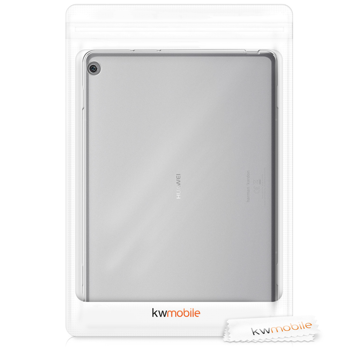 Pouzdro na tablet - Huawei MediaPad M3 Lite 10 Case - kwmobile - transparentní