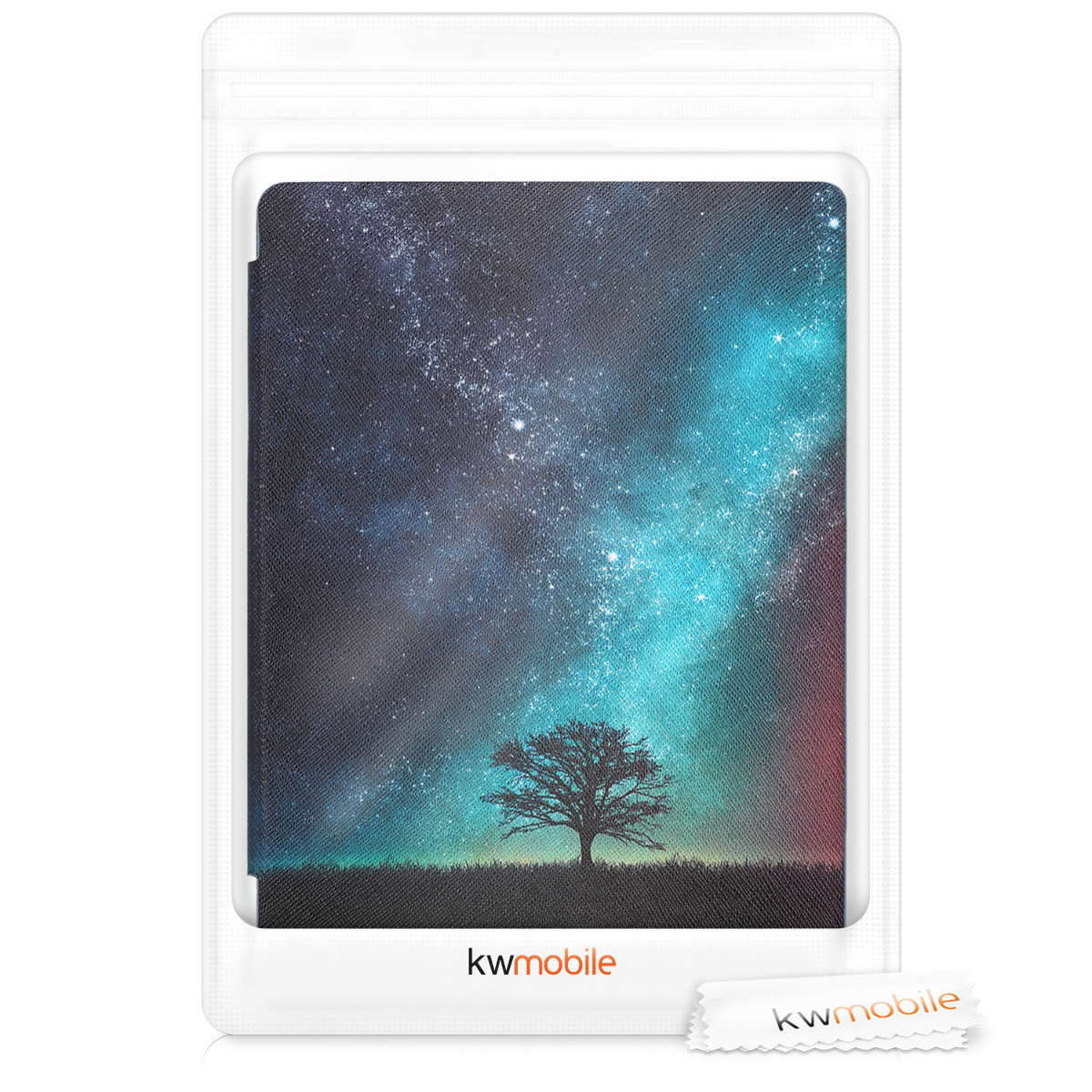 Flip pouzdro na čtečku Kobo Aura H2O Edition 2 Cosmic Nature se stojánkem