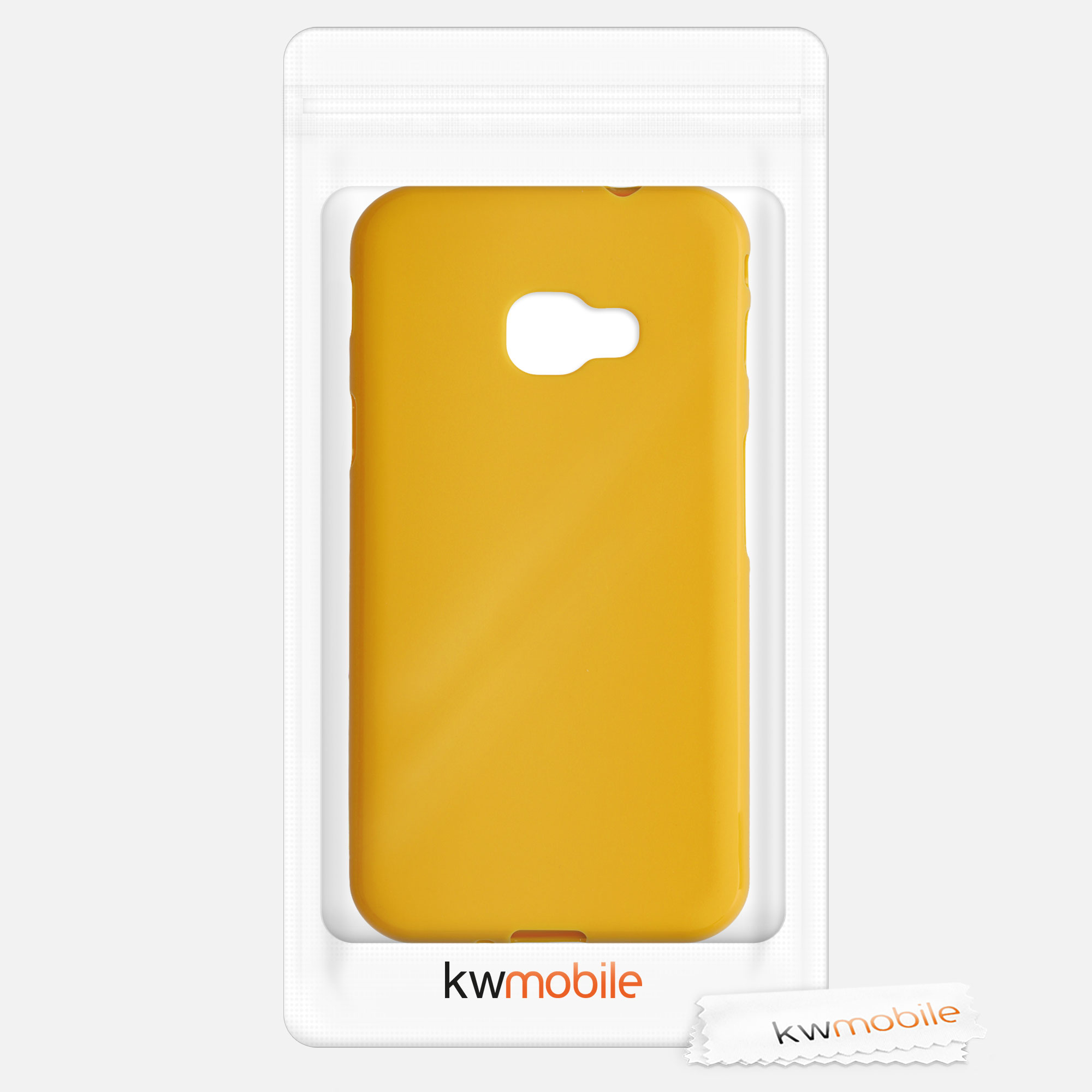Kryt kwmobile pro Samsung Galaxy Xcover 4 / 4S - medově žlutá