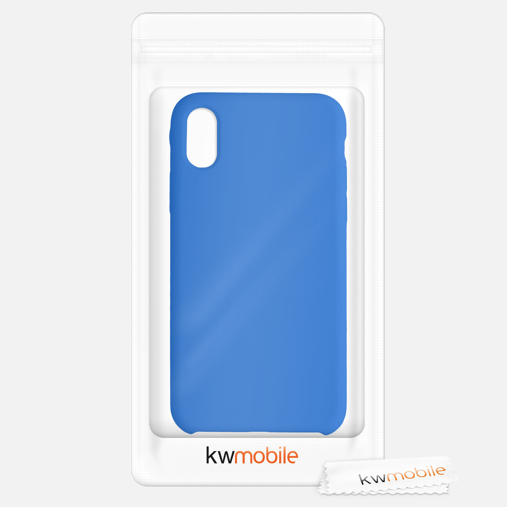 Silikonový TPU kryt kwmobile pro iPhone X - mořský vánek