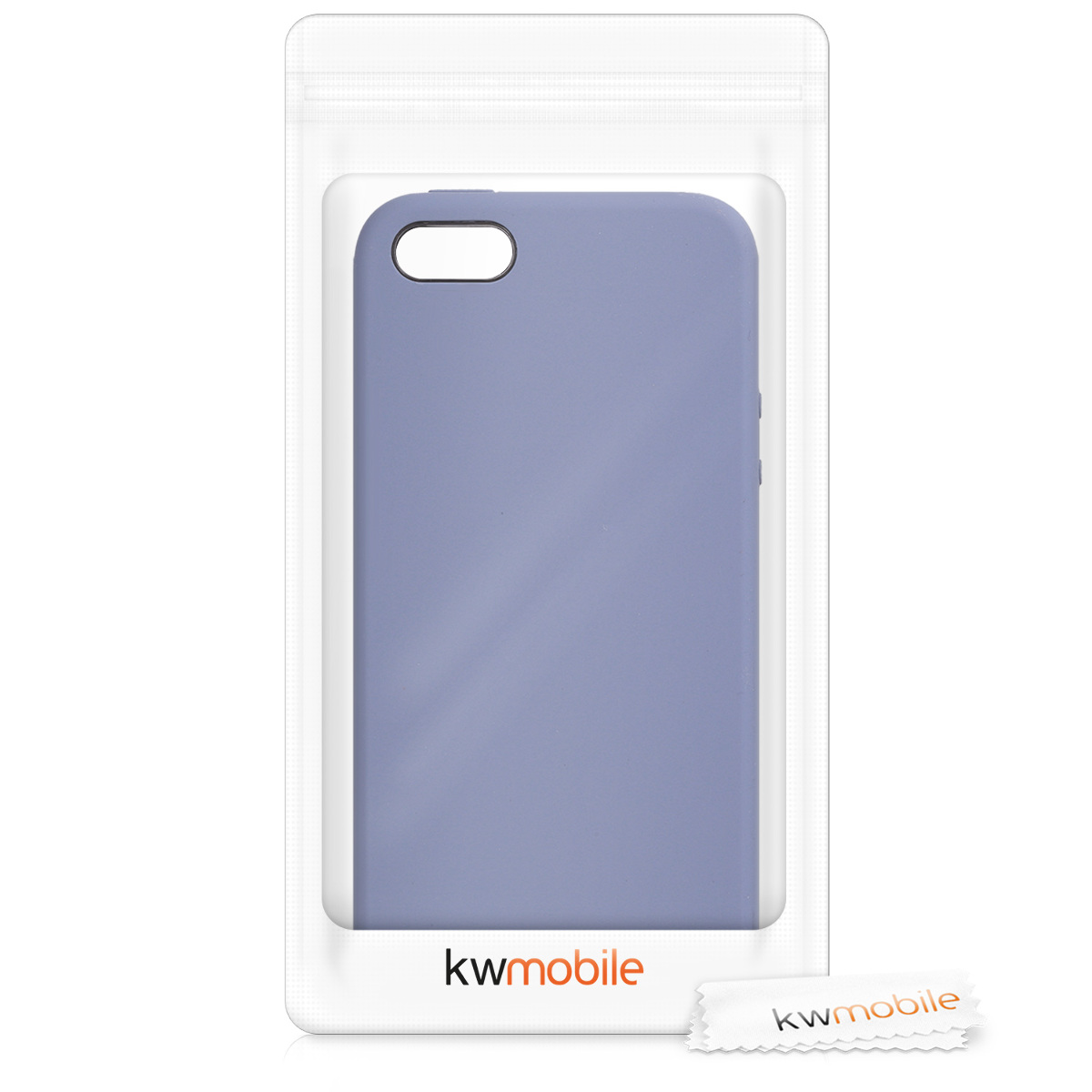 Silikonový kryt kwmobile pro Apple iPhone SE (1.Gen 2016) / iPhone 5 / iPhone 5S - šedá