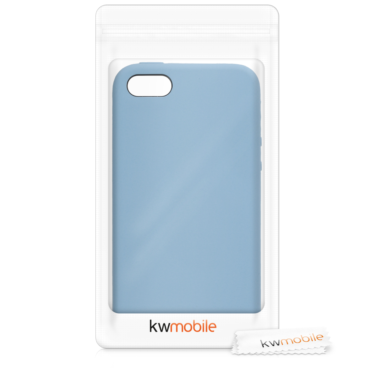 Silikonový kryt kwmobile pro Apple iPhone SE (1.Gen 2016) / iPhone 5 / iPhone 5S - modrá