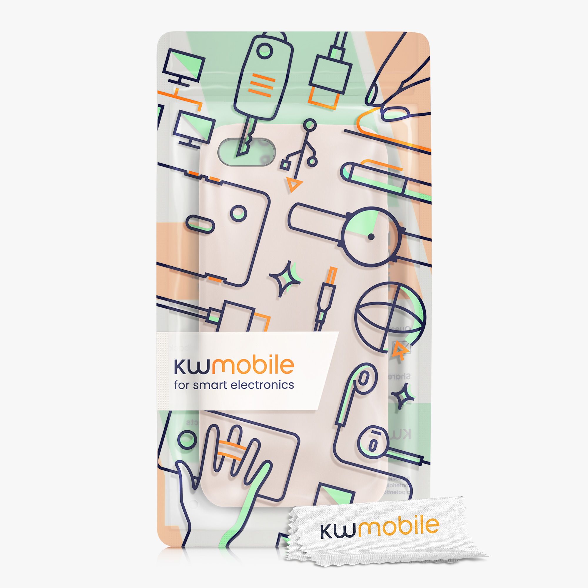 Silikonový kryt kwmobile pro Apple iPhone SE (1.Gen 2016) / iPhone 5 / iPhone 5S