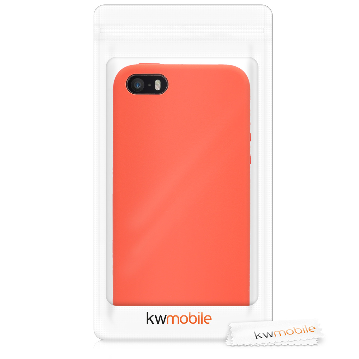 Silikonový TPU kryt kwmobile pro iPhone SE (1. generace 2016) / iPhone 5 / iPhone 5S