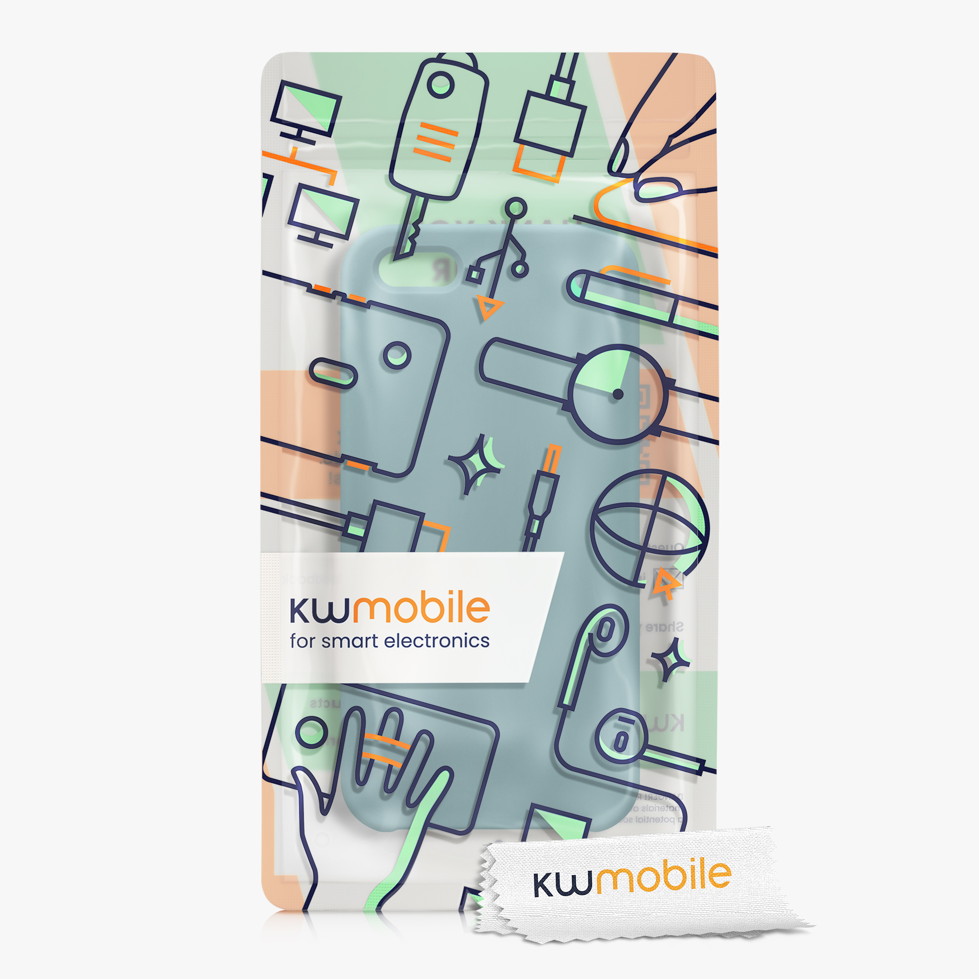 Silikonový kryt kwmobile pro Apple iPhone SE (1.Gen 2016) / iPhone 5 / iPhone 5S