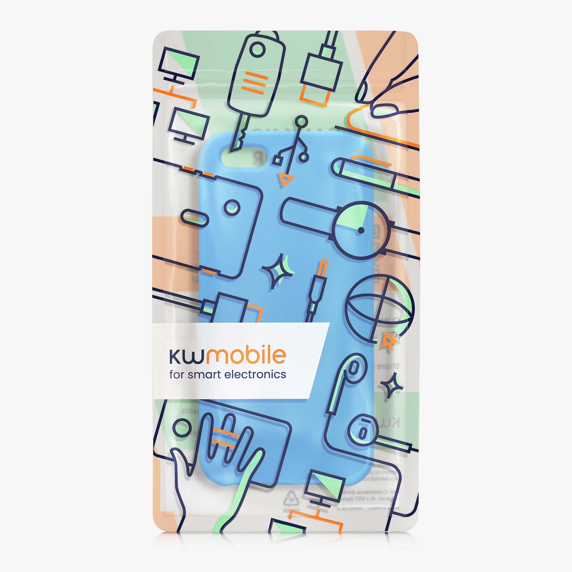 Silikonový kryt kwmobile pro Apple iPhone SE (1.Gen 2016) / iPhone 5 / iPhone 5S