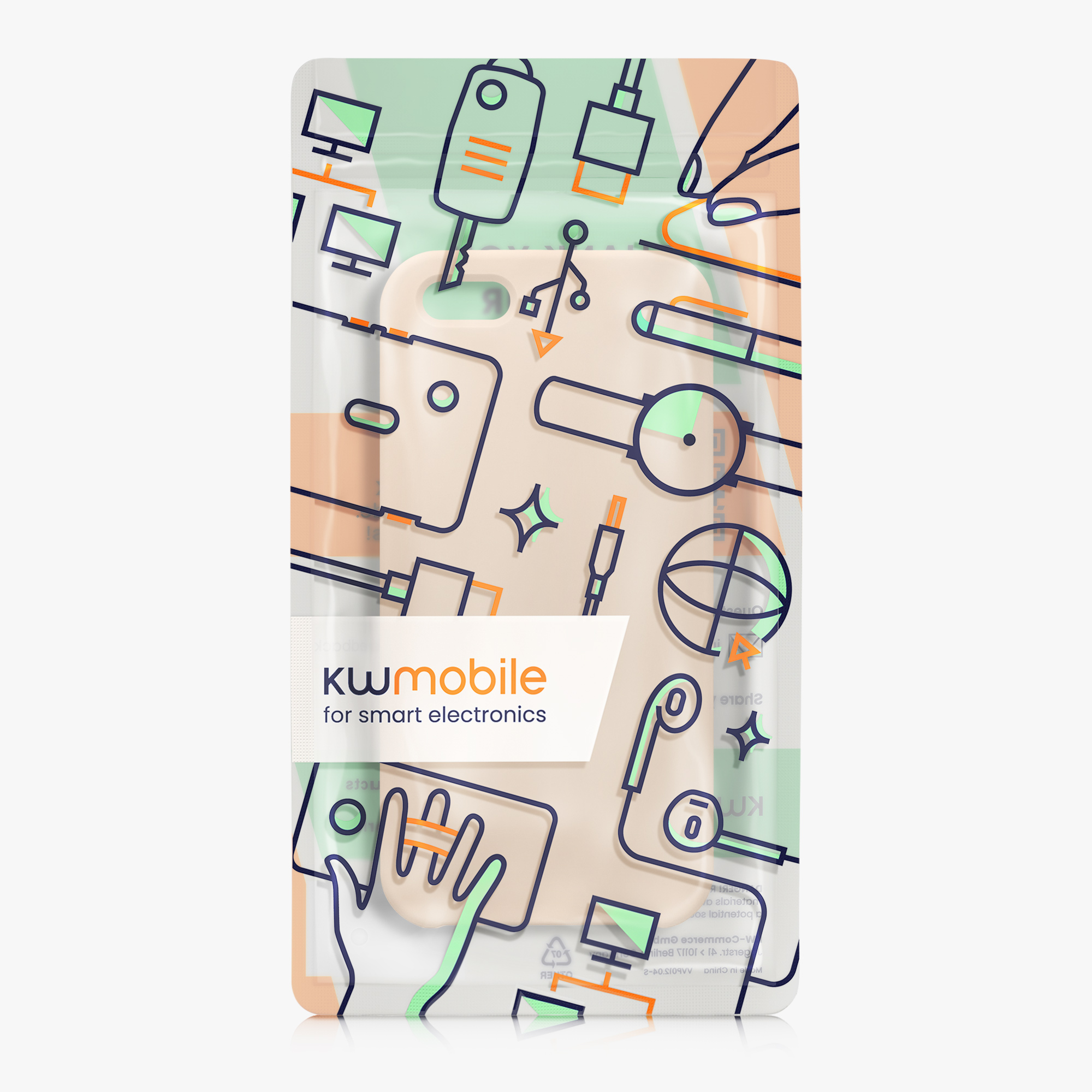 Silikonový kryt kwmobile pro Apple iPhone SE (1.Gen 2016) / iPhone 5 / iPhone 5S