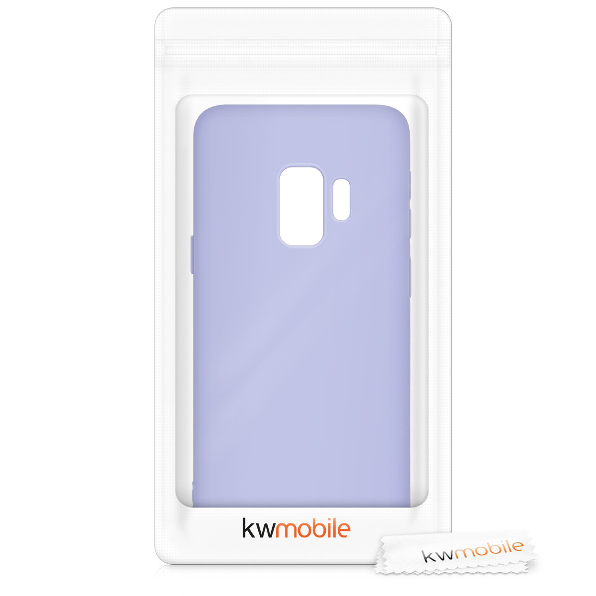 Kryt na mobil Galaxy S9 kwmobile světle levandulový
