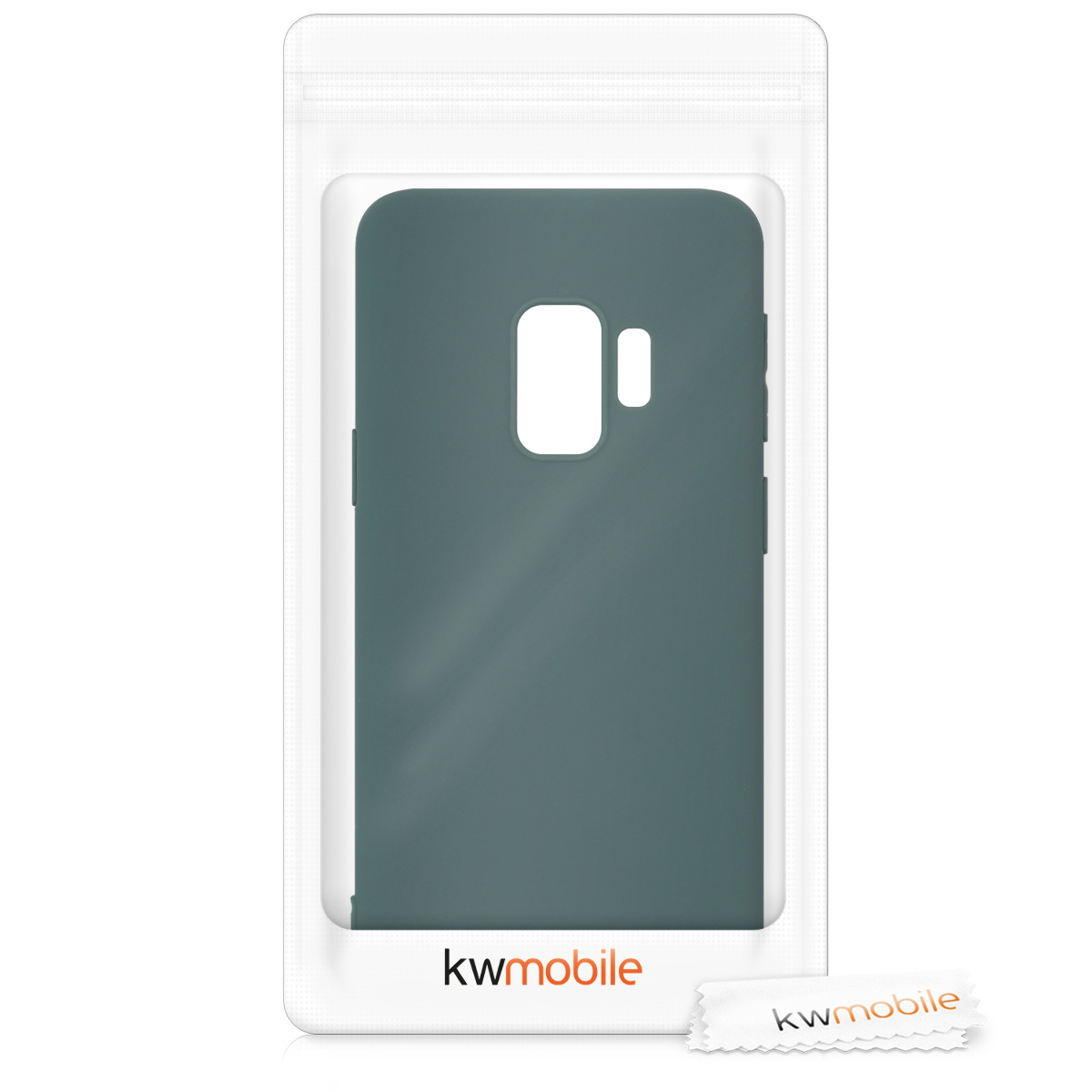 Kryt na mobil Galaxy S9 kwmobile modrozelený