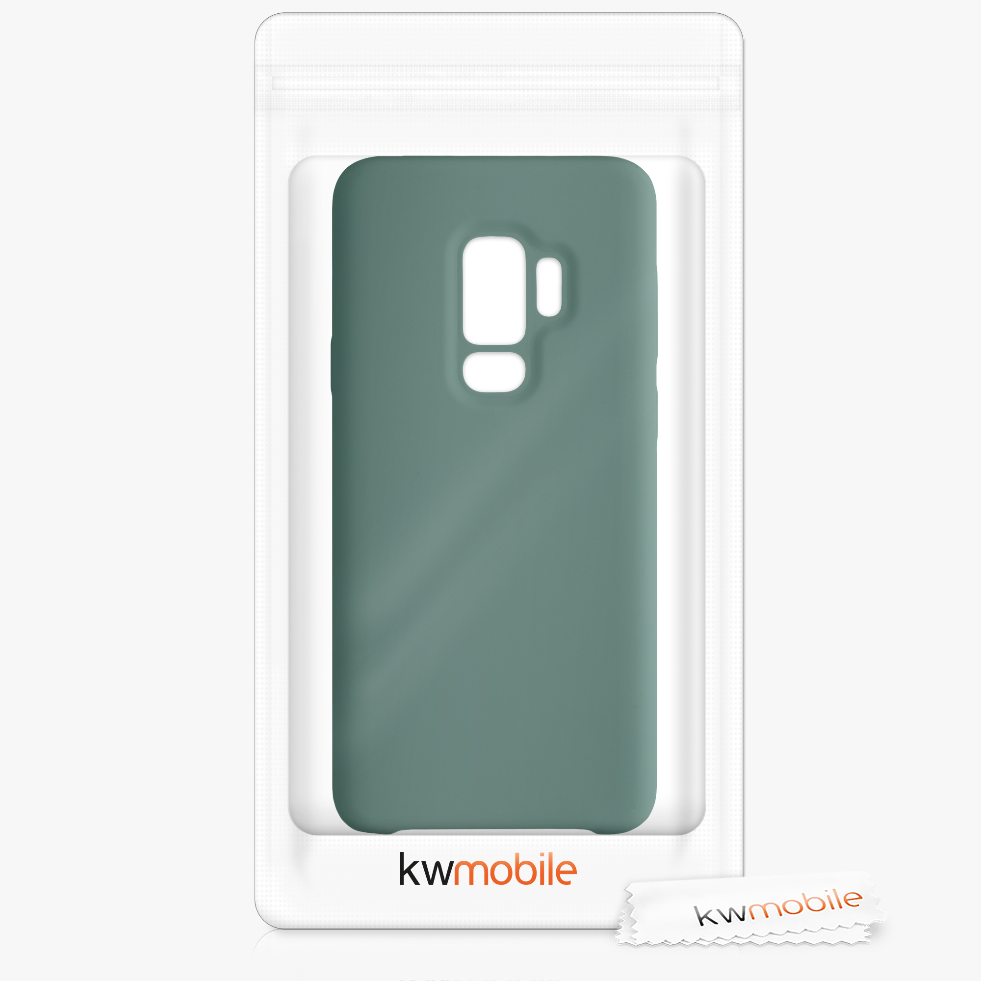Kryt na mobil Galaxy S9 Plus kwmobile lesně zelený