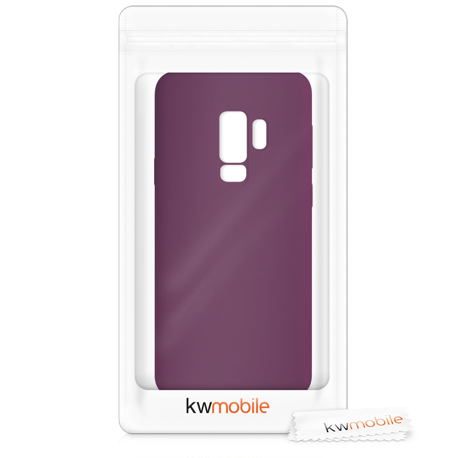 Kryt na mobil Galaxy S9 Plus kwmobile vínově fialový