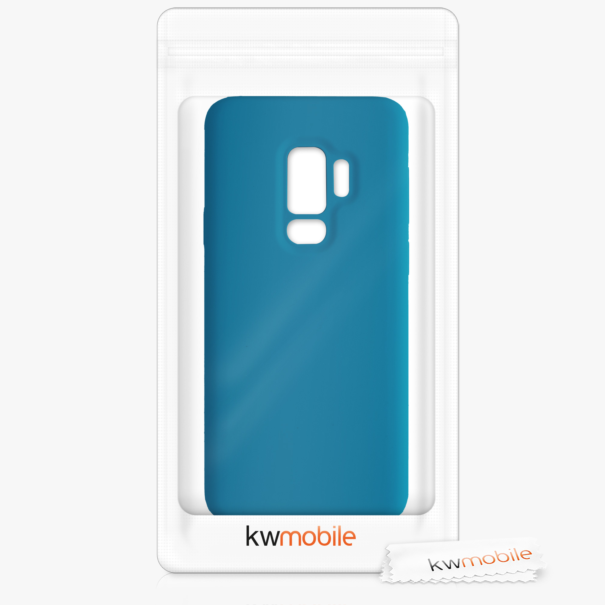 Kryt na mobil Galaxy S9 Plus kwmobile karibsky modrý