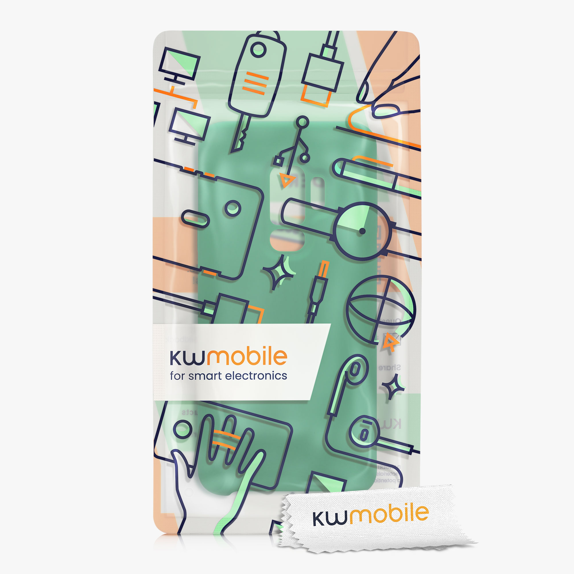Kryt na mobil Galaxy S9 Plus kwmobile svěže zelený