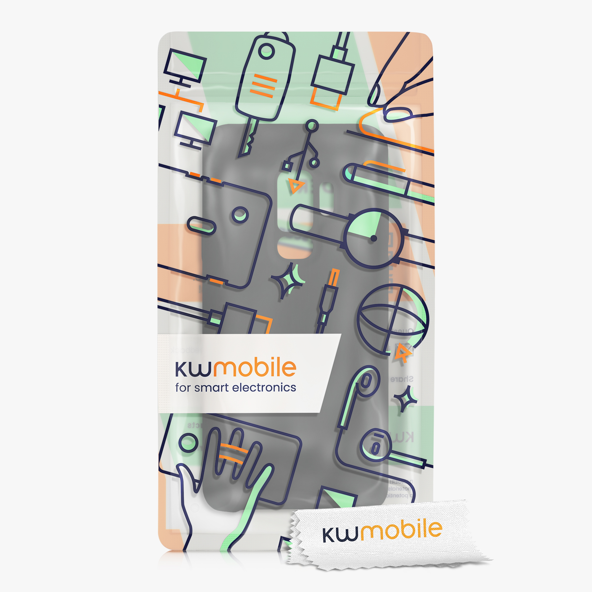Kryt na mobil Galaxy S9 Plus kwmobile matně černý