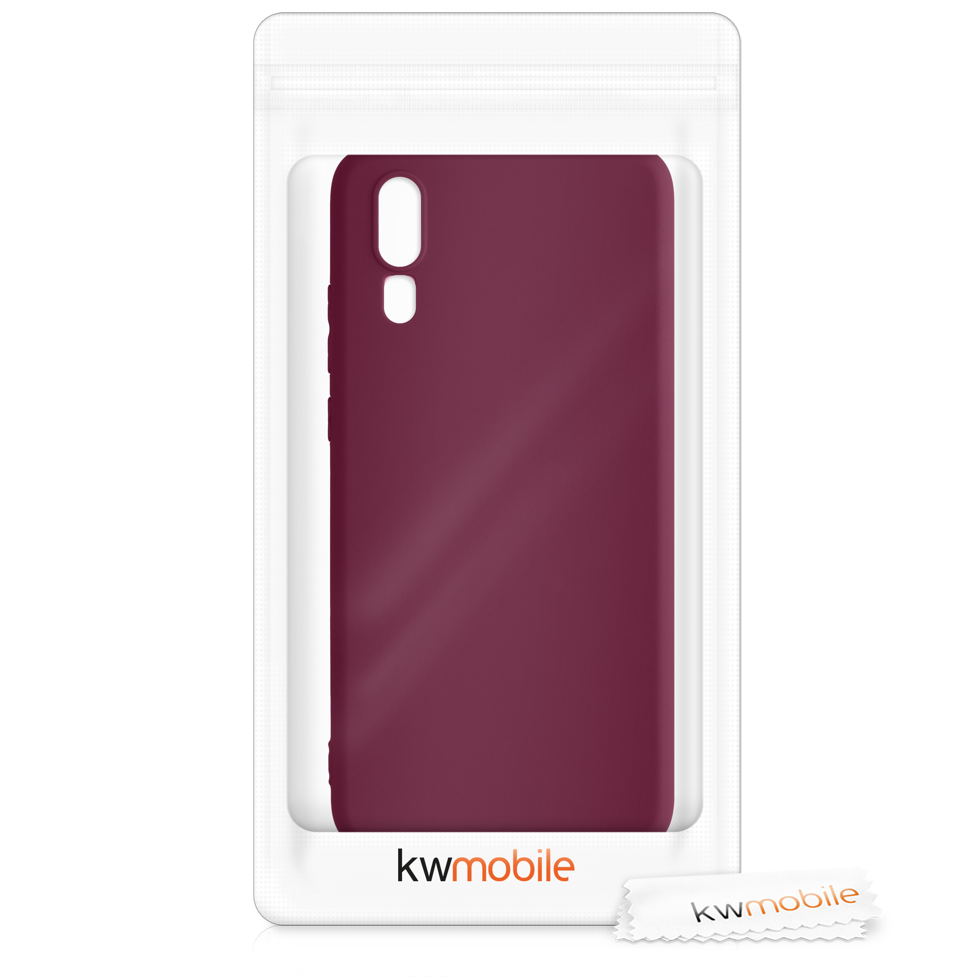 Kryt kwmobile pro Huawei P20, vínově fialová