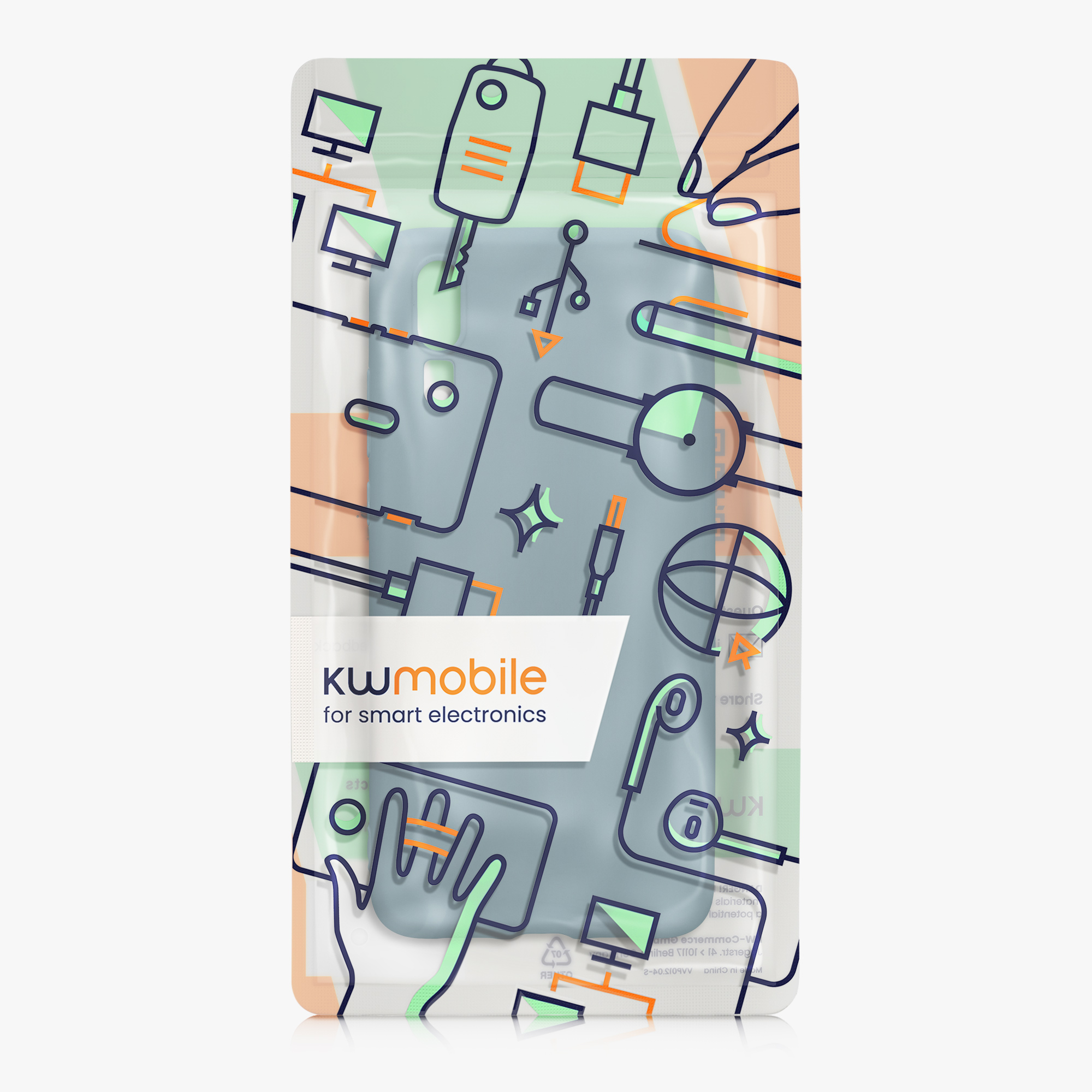Kryt kwmobile pro Huawei P20, béžově kamenná