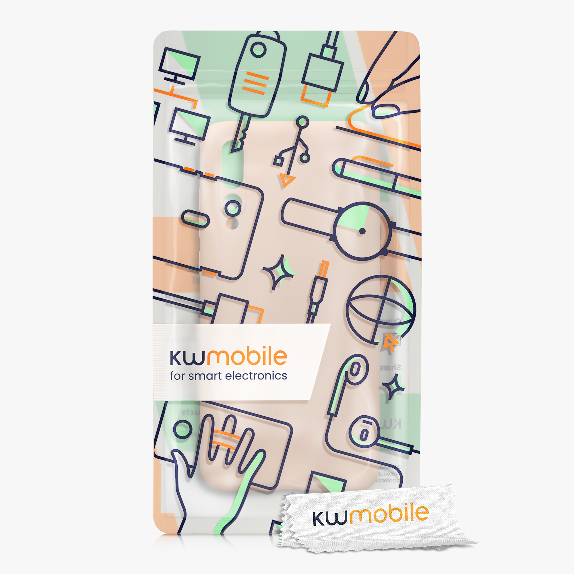 Kryt kwmobile Huawei P20 Pro, kokosová světlá