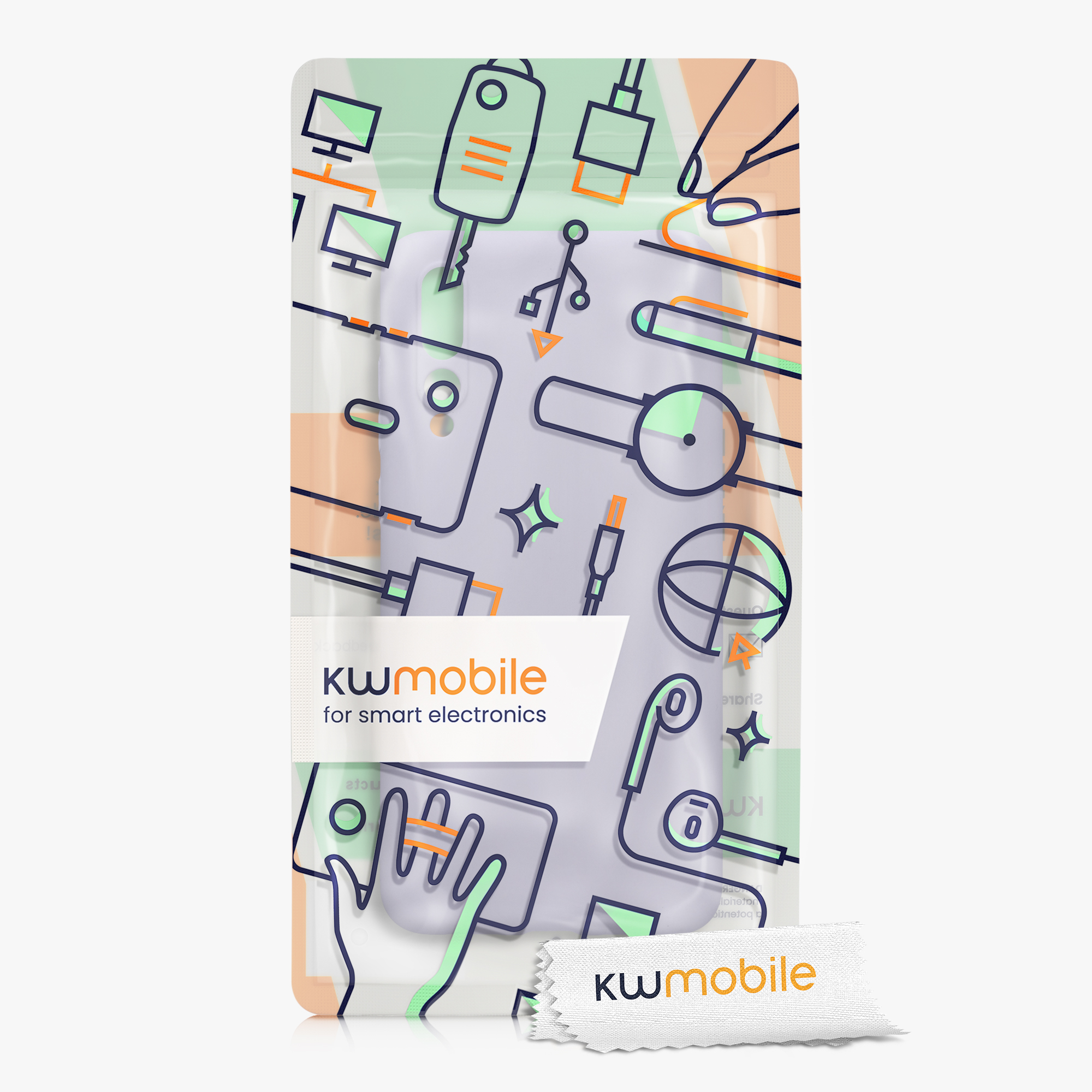 Kryt kwmobile Huawei P20 Pro, světle levandulová