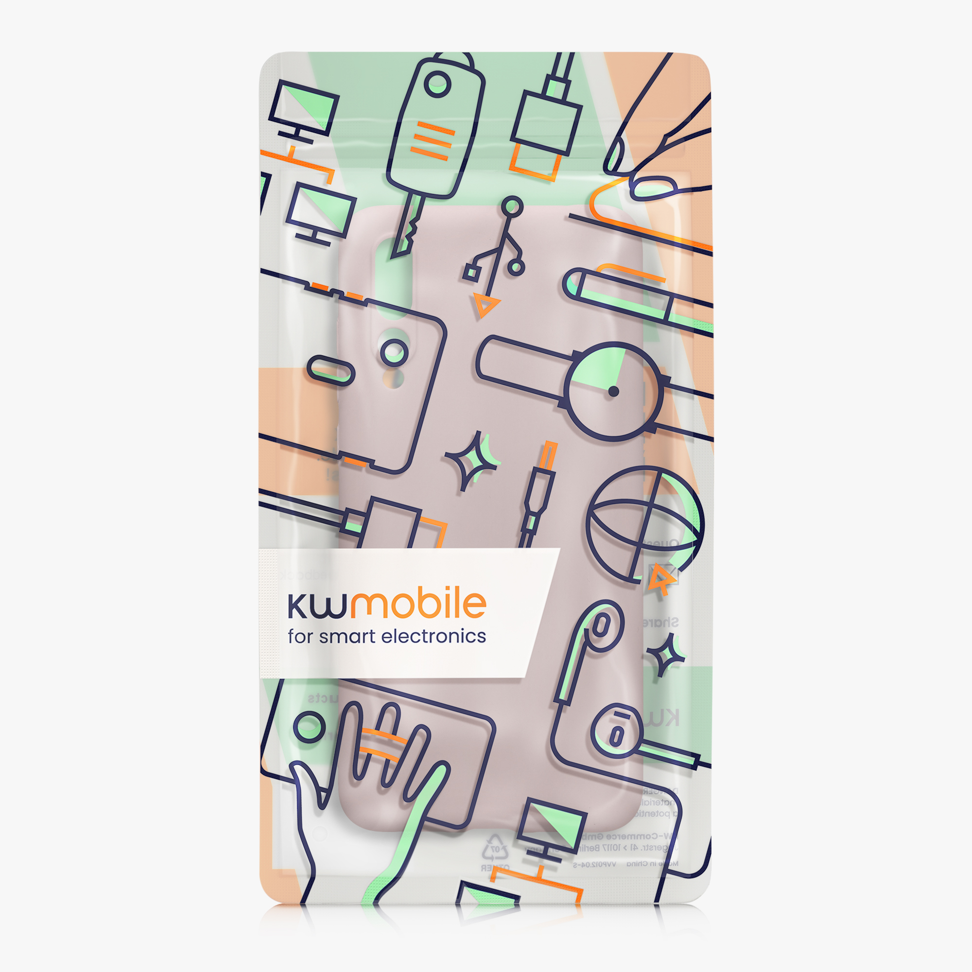 Kryt kwmobile Huawei P20 Pro, nude lila