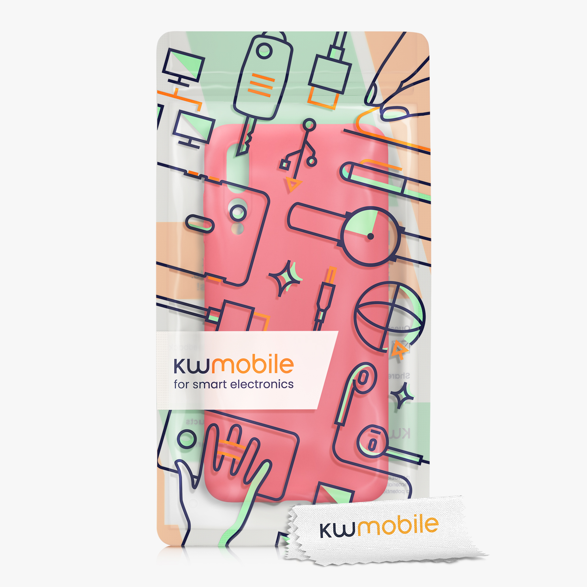 Kryt kwmobile Huawei P20 Pro, neonově růžová