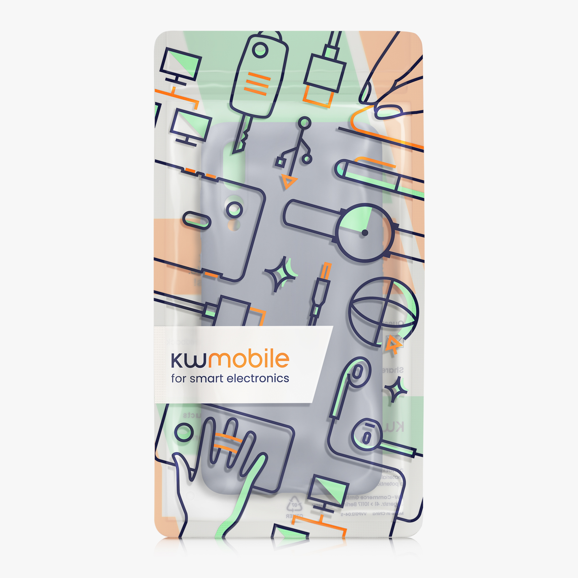 Kryt kwmobile Huawei P20 Pro, modrošedá