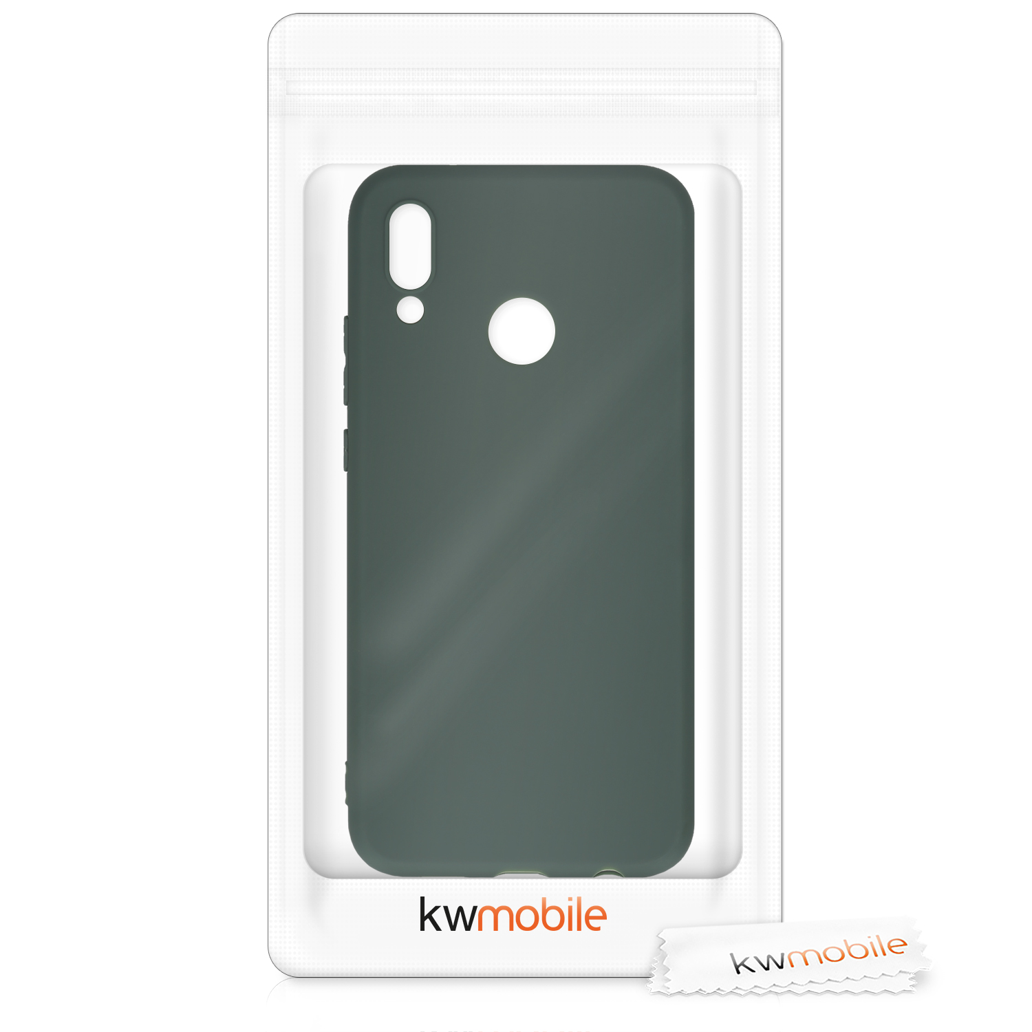 Kryt kwmobile Huawei P20 Lite, mechově zelená