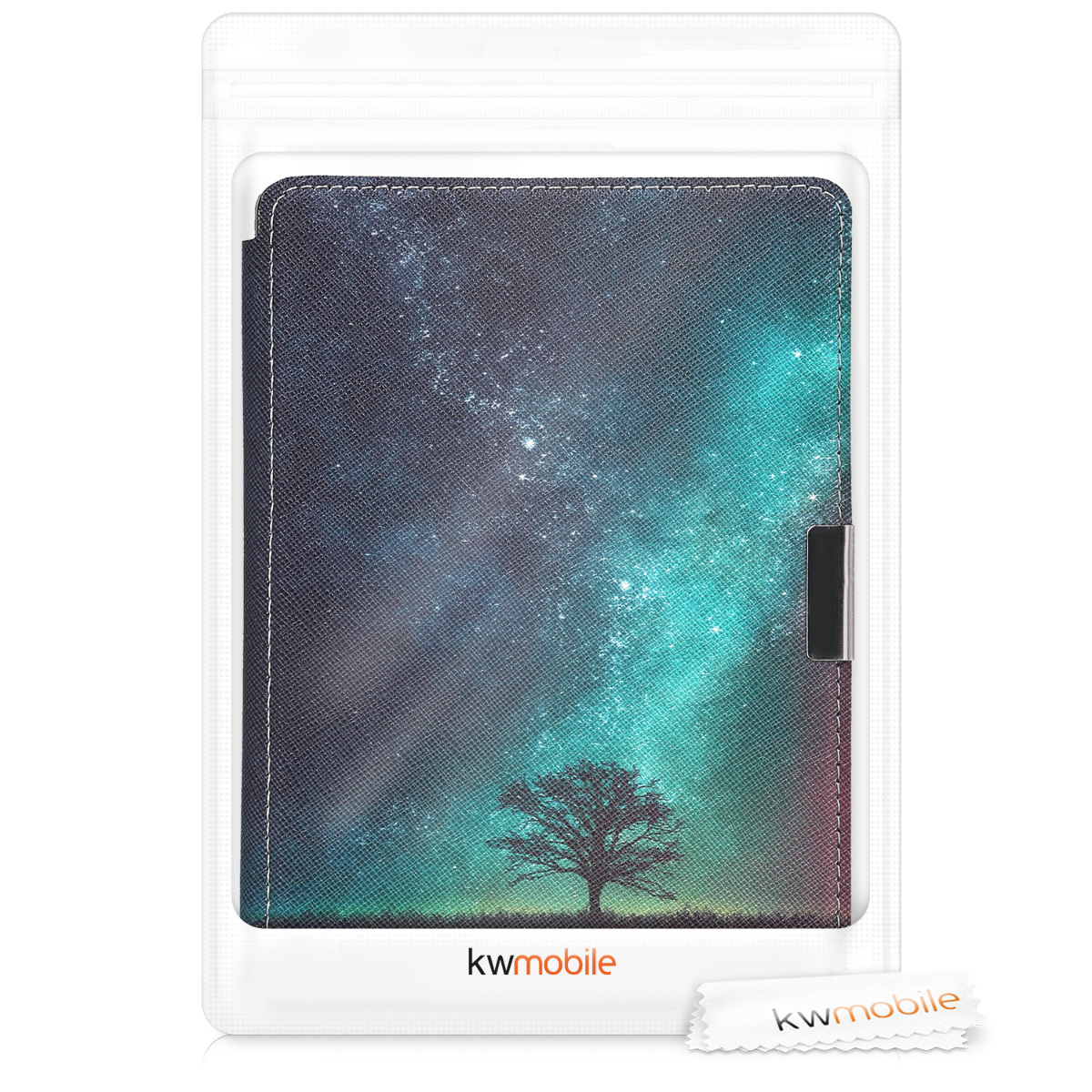 Flip pouzdro na čtečku Kobo Aura Edition 2 Cosmic Nature se stojánkem