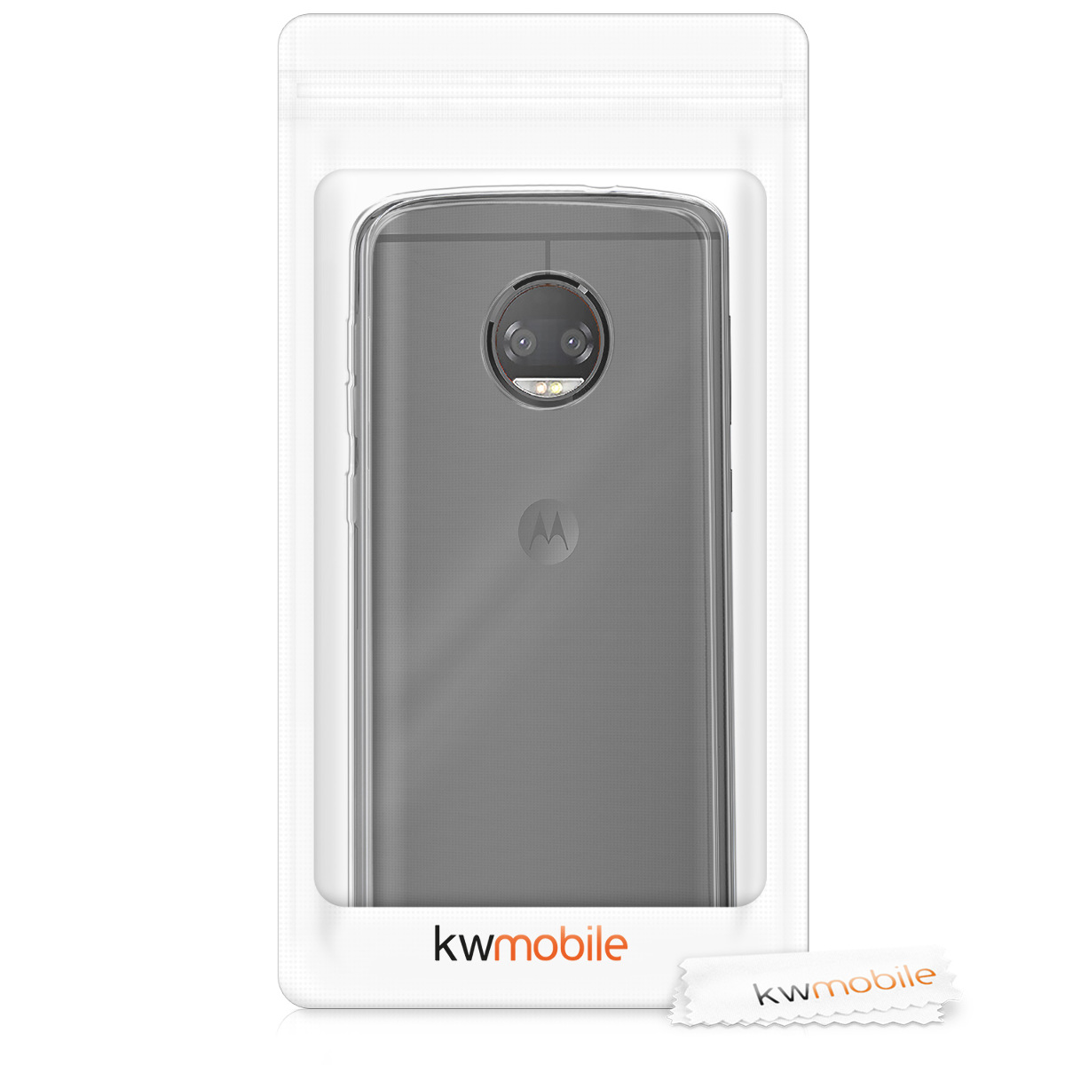 Transparentní kryt kwmobile pro Motorola Moto G6 - Transparentní