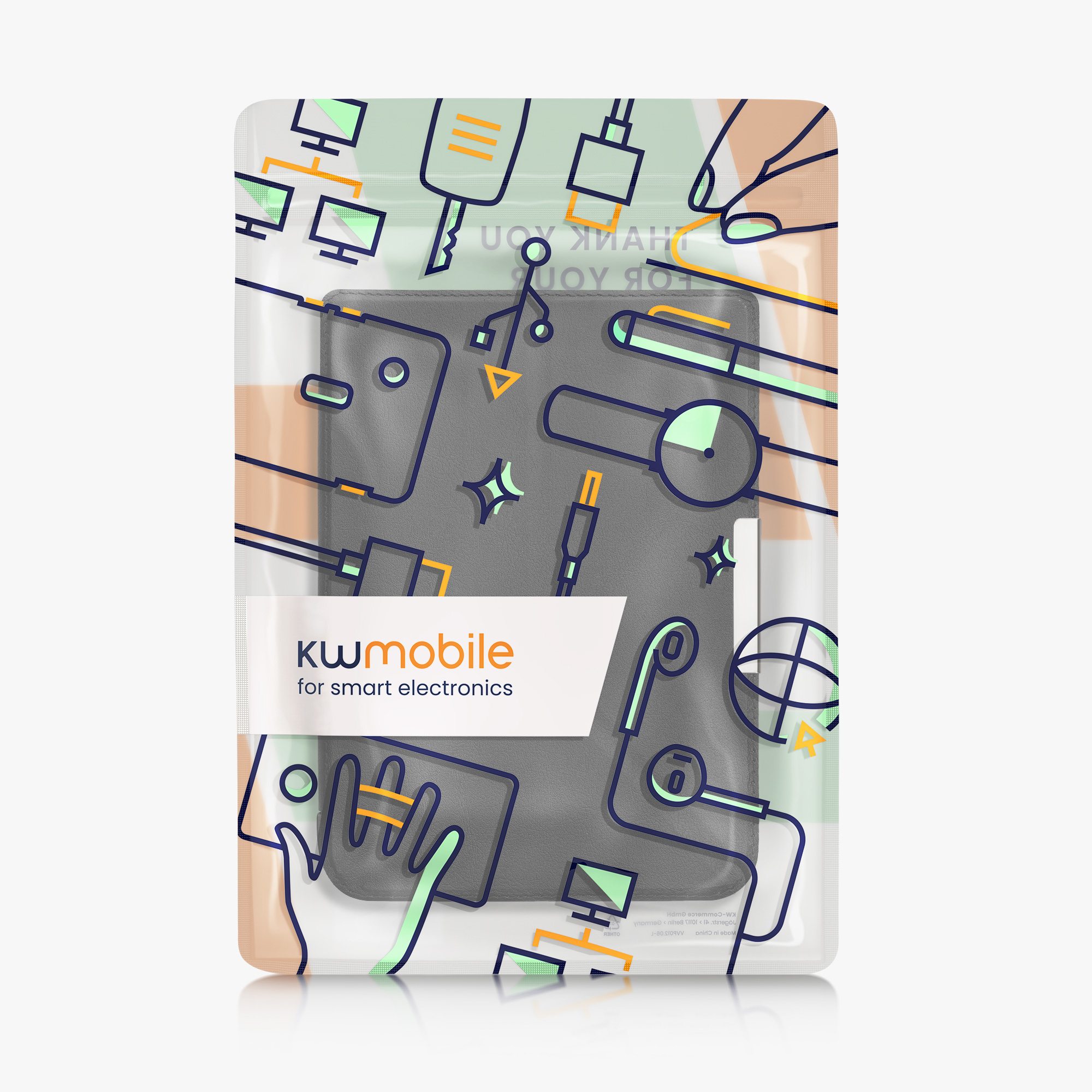 Pouzdro na čtečku kwmobile pro Pocketbook InkPad 3 / 3 Pro / Color /… - černá