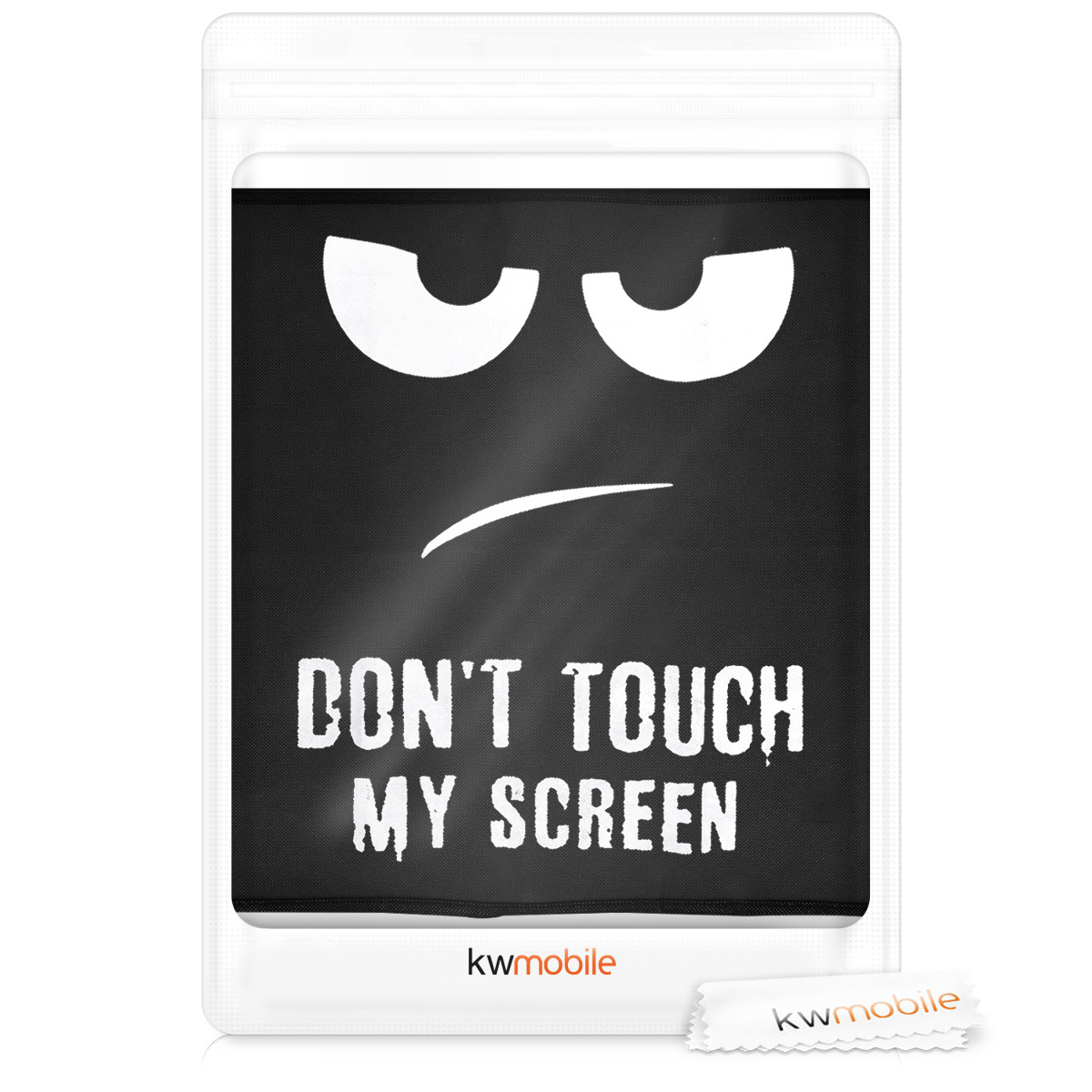 Protiprašný kryt monitoru kwmobile 31-32" don't touch my screen