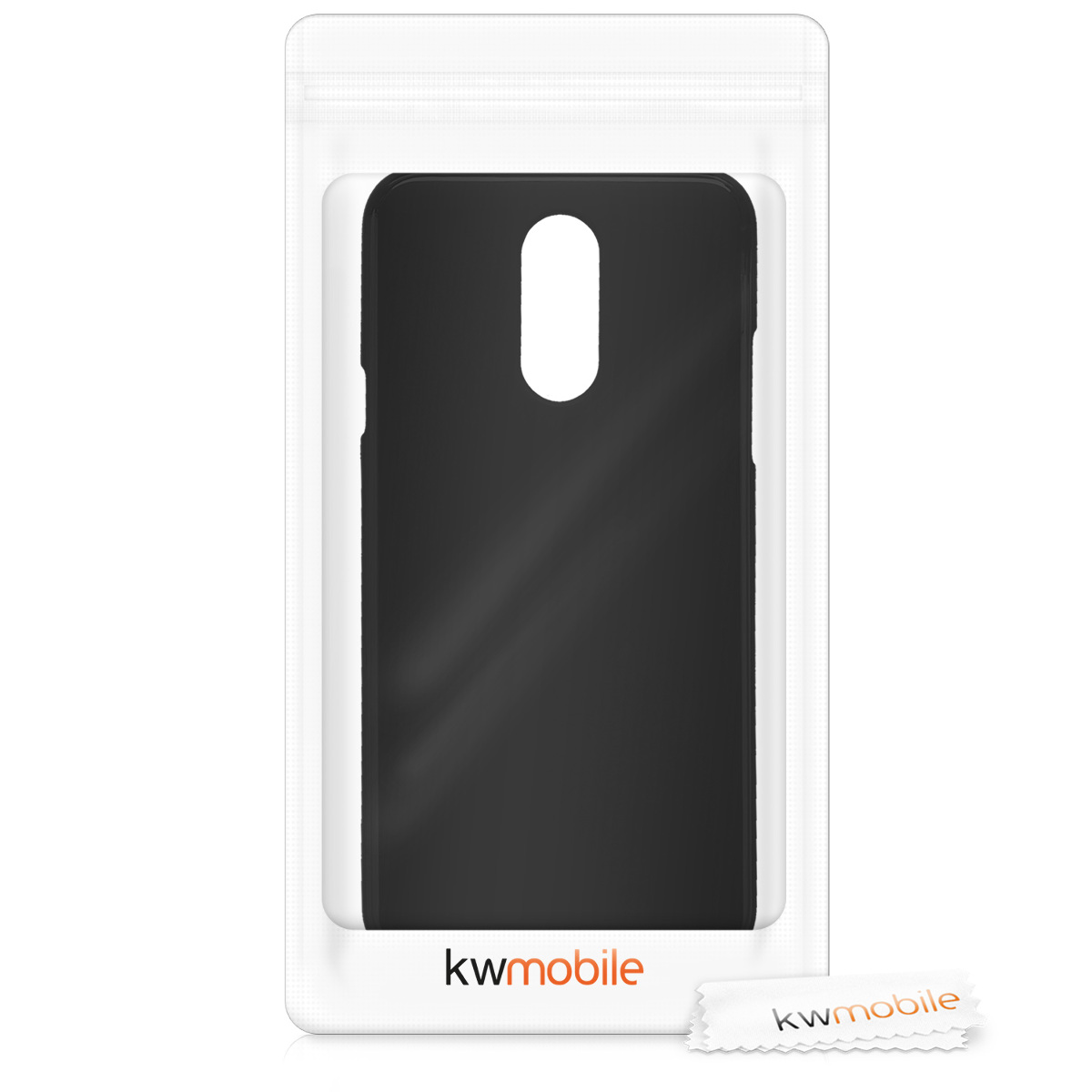 Kryt LG Q7 silikonový TPU černá matná kwmobile