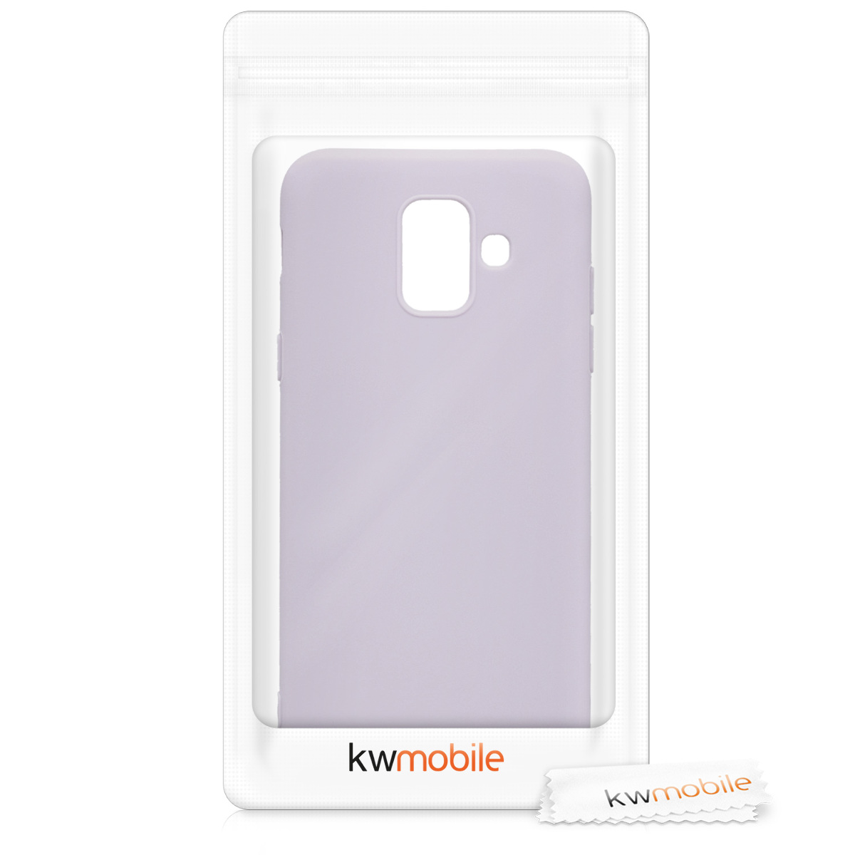Kryt na mobil Samsung Galaxy A6 (2018) kwmobile TPU levandulový