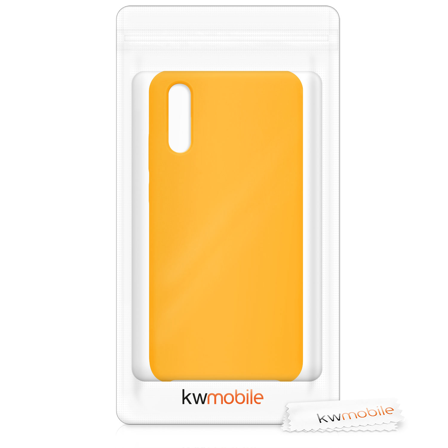 Kryt kwmobile Huawei P20, šafránově žlutá