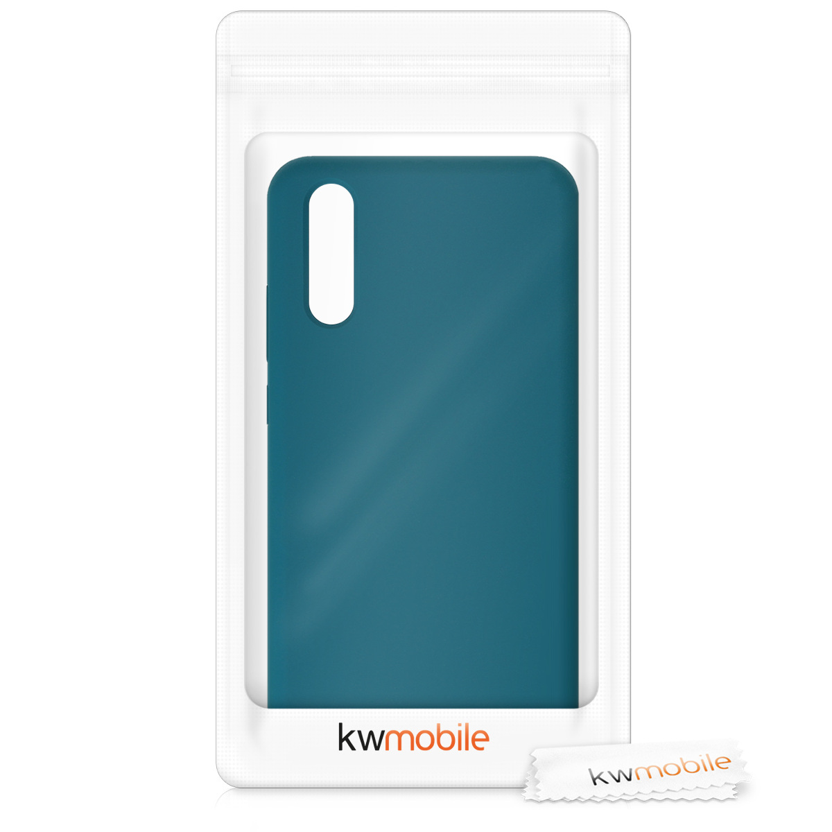 Kryt kwmobile pro Huawei P20, matná petrolejová