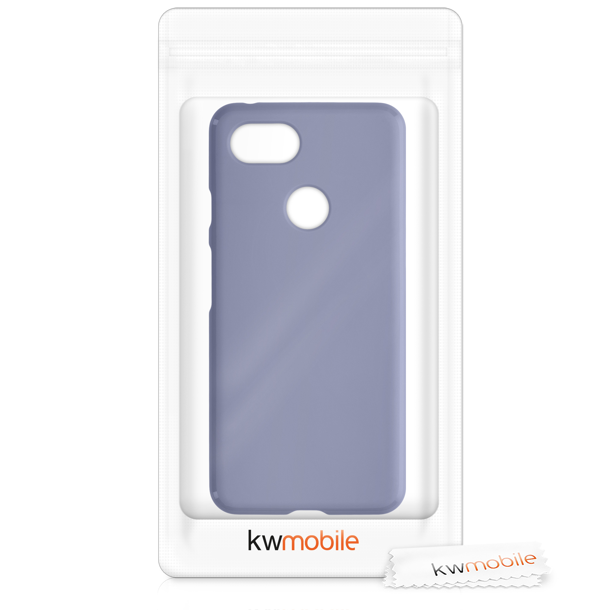 Zadní kryt kwmobile pro Google Pixel 3 - levandulově šedá