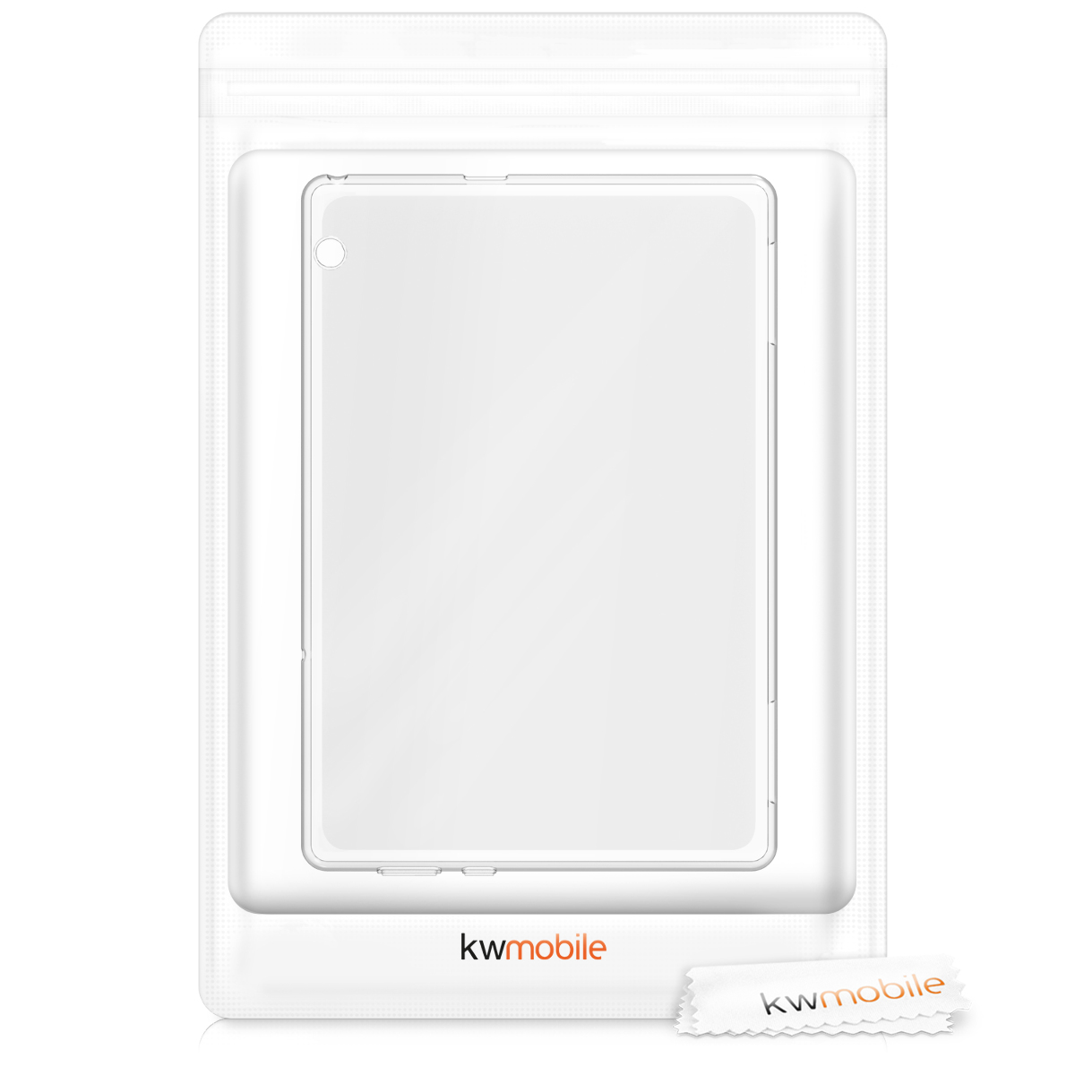 Pouzdro na tablet - Huawei MediaPad T5 10 Case - kwmobile - transparentní